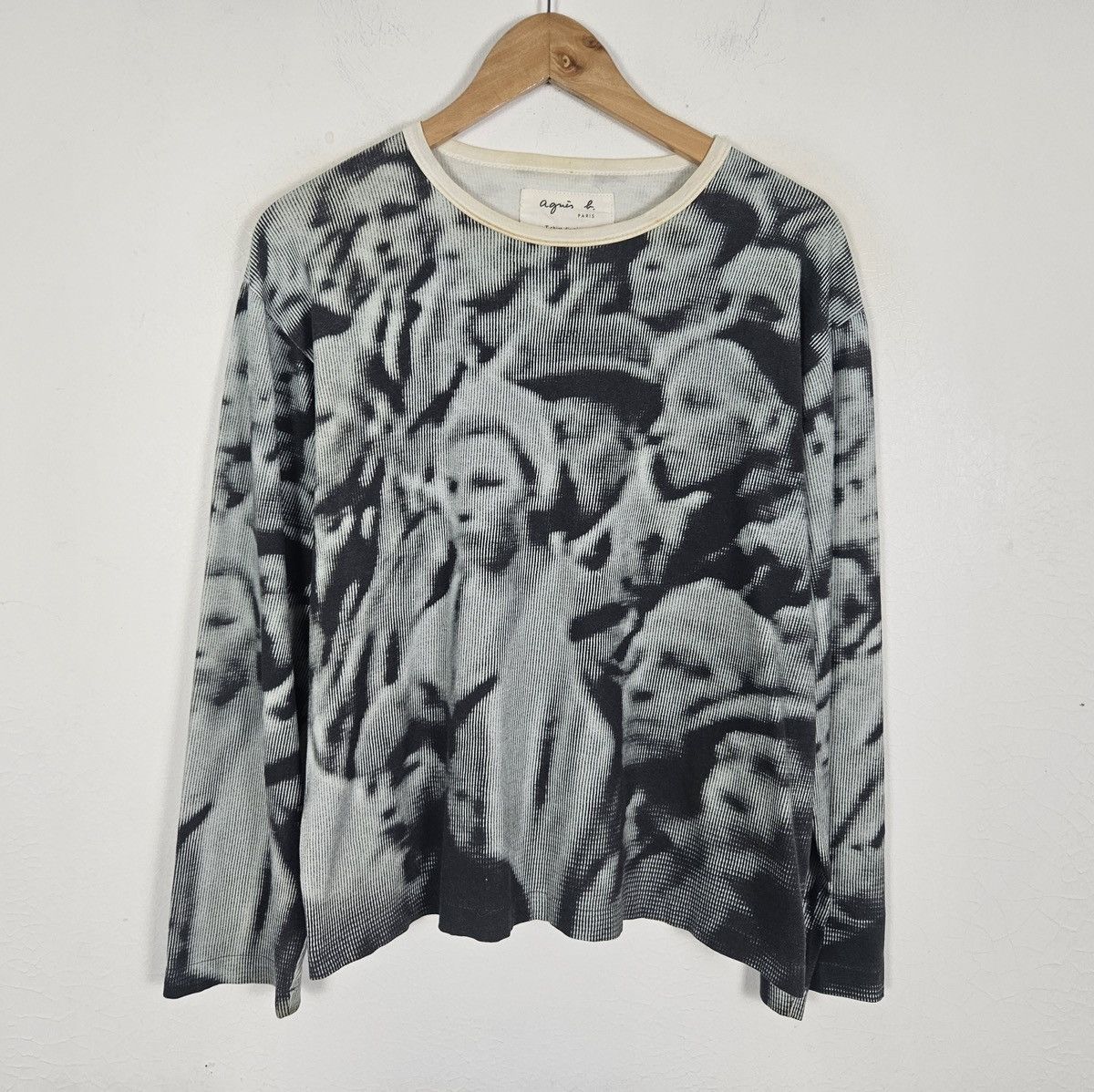 agnes b. Agnes B paris Ange Leccia psychedelic artistic Shirt Size US M / EU 48-50 / 2 - 2 Thumbnail