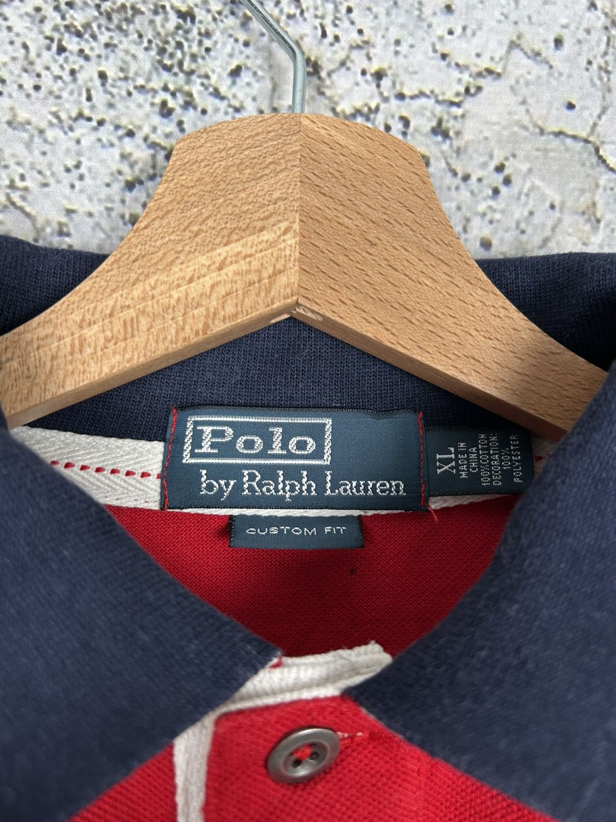 Polo Ralph Lauren Vintage Polo Ralph Lauren USA Rugby Chief Keef Rap Drill Size US XL / EU 56 / 4 - 7 Thumbnail