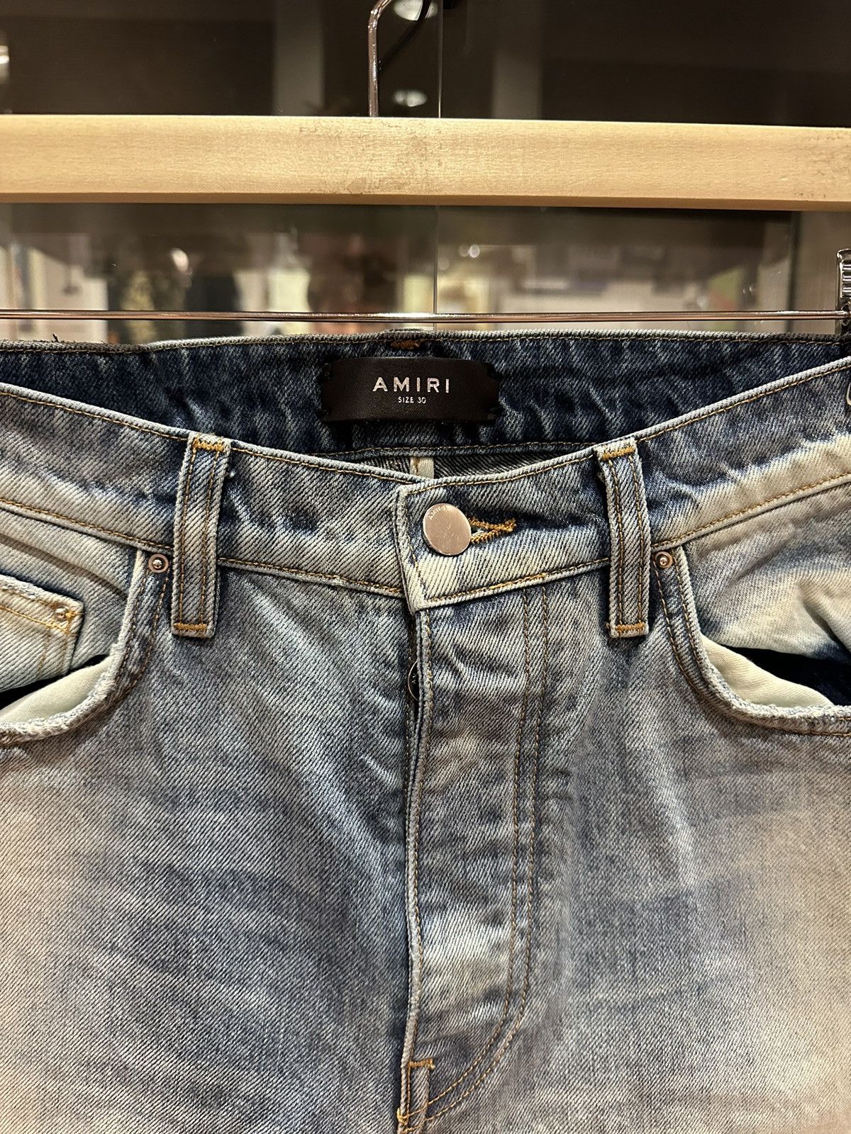 Amiri Amiri straight leg denim Size US 30 / EU 46 - 2 Thumbnail