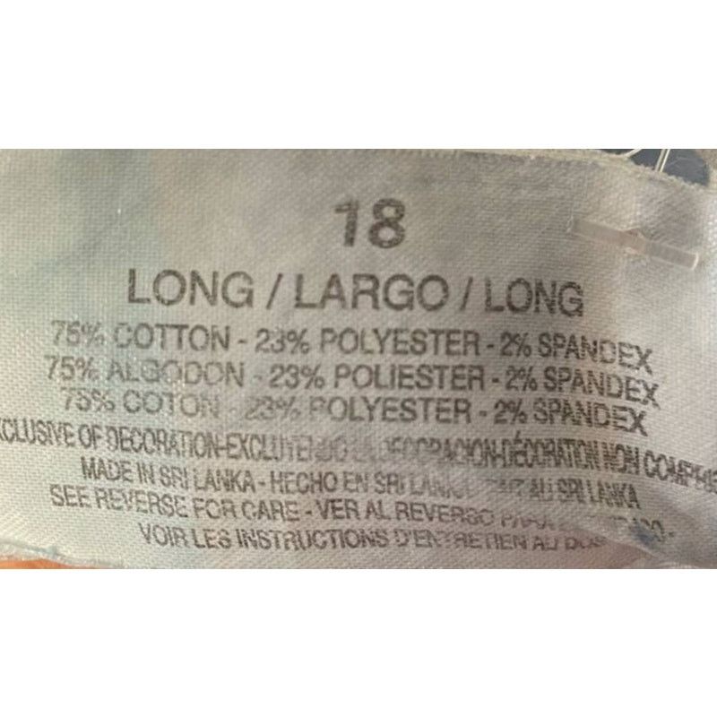 Gloria Vanderbilt Gloria Vanderbilt 18 Long Tapered Denim Blue Jeans 32 Inseam Size 40" / US 18 - 7 Thumbnail