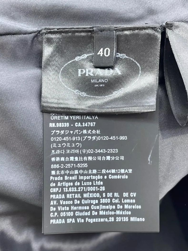 Prada Prada 21 Spring and Summer New Sequin Stitching Knitted Woo Size S / US 4 / IT 40 - 5 Thumbnail
