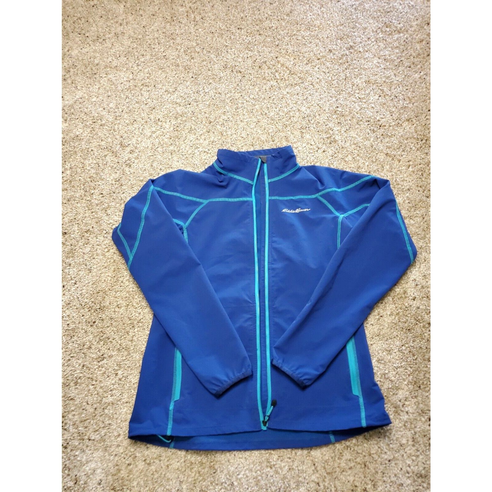Veste Polaire Femme Eddie Bauer First Ascent - Petite Taille Moyenne - Gris - Capuche