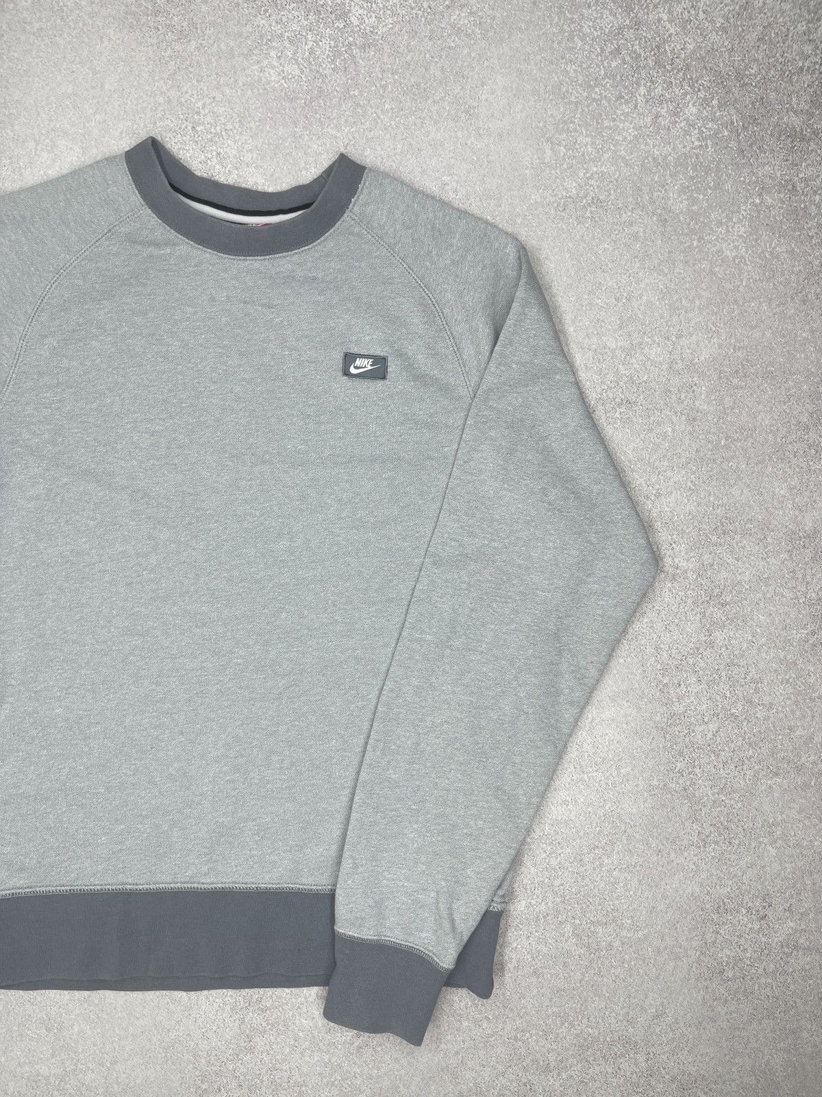 Nike Mens Nike Modern Crewneck Sweatshirt Grey Drill Y2K Size Size US S / EU 44-46 / 1 - 3 Thumbnail