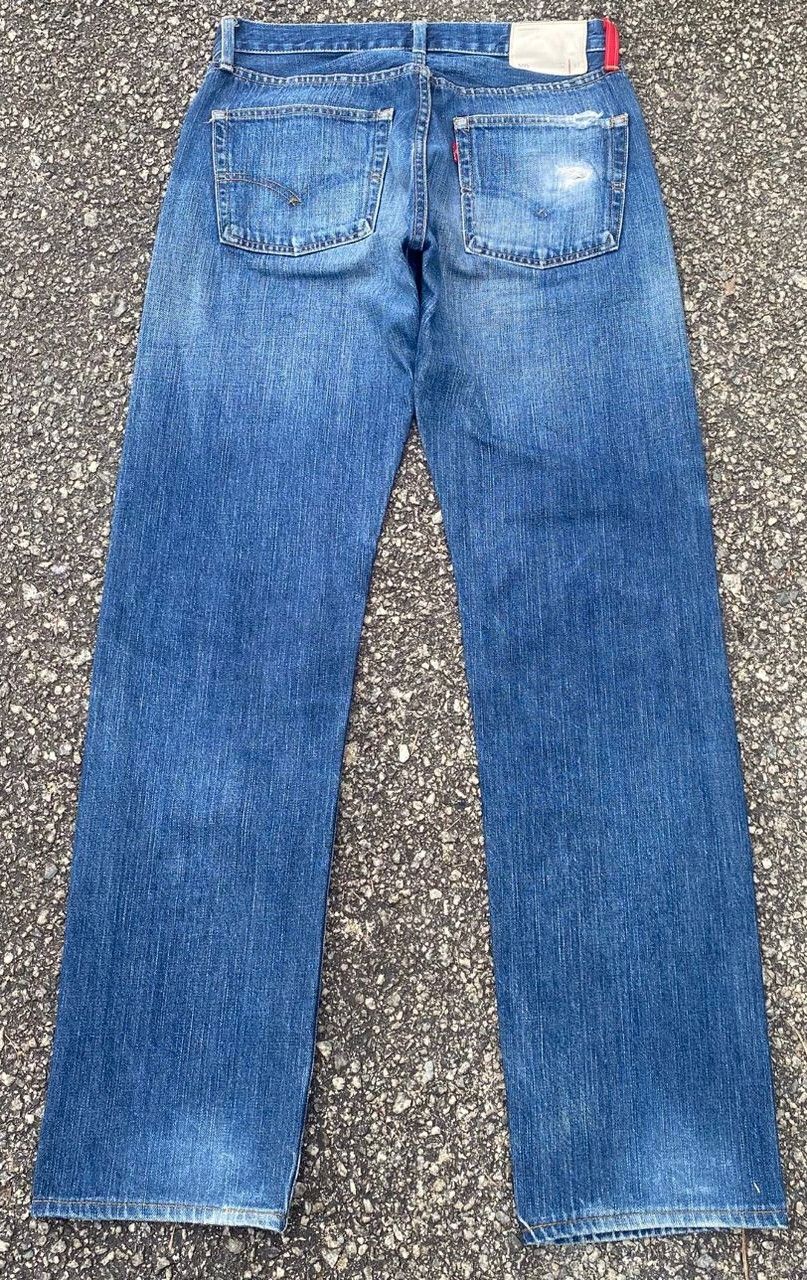 Levi's Vintage Levis 505 Distressed Denim Jeans Size US 32 / EU 48 - 3 Thumbnail