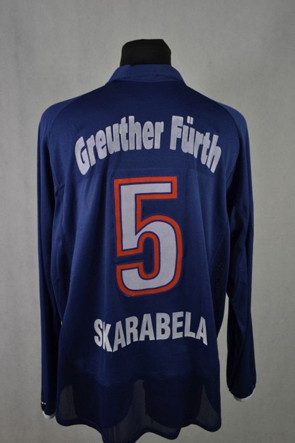 2000-01 Greuther Furth Nike Home L/S Shirt #5 Skarabela XL