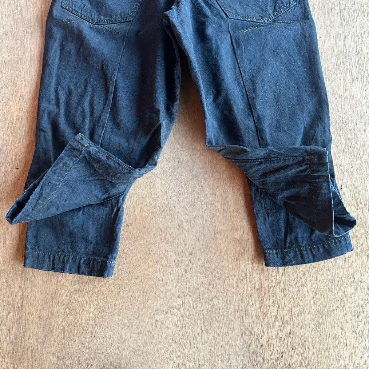 Maison MIHARA YASUHIRO RARE 💥 VINTAGE DOUBLE WAIST/LEGS DESIGNER BAGGY JEANS PANTS Size US 30 / EU 46 - 15 Thumbnail