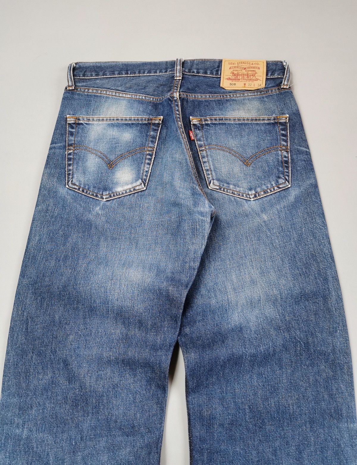 If Six Was Nine × Levi's Levis 508 Straight Jeans (LG84) Size US 32 / EU 48 - 4 Thumbnail