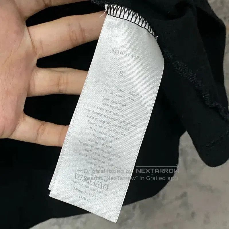 Dior Dior Black Cotton Summer T. Size S / US 4 / IT 40 - 6 Thumbnail