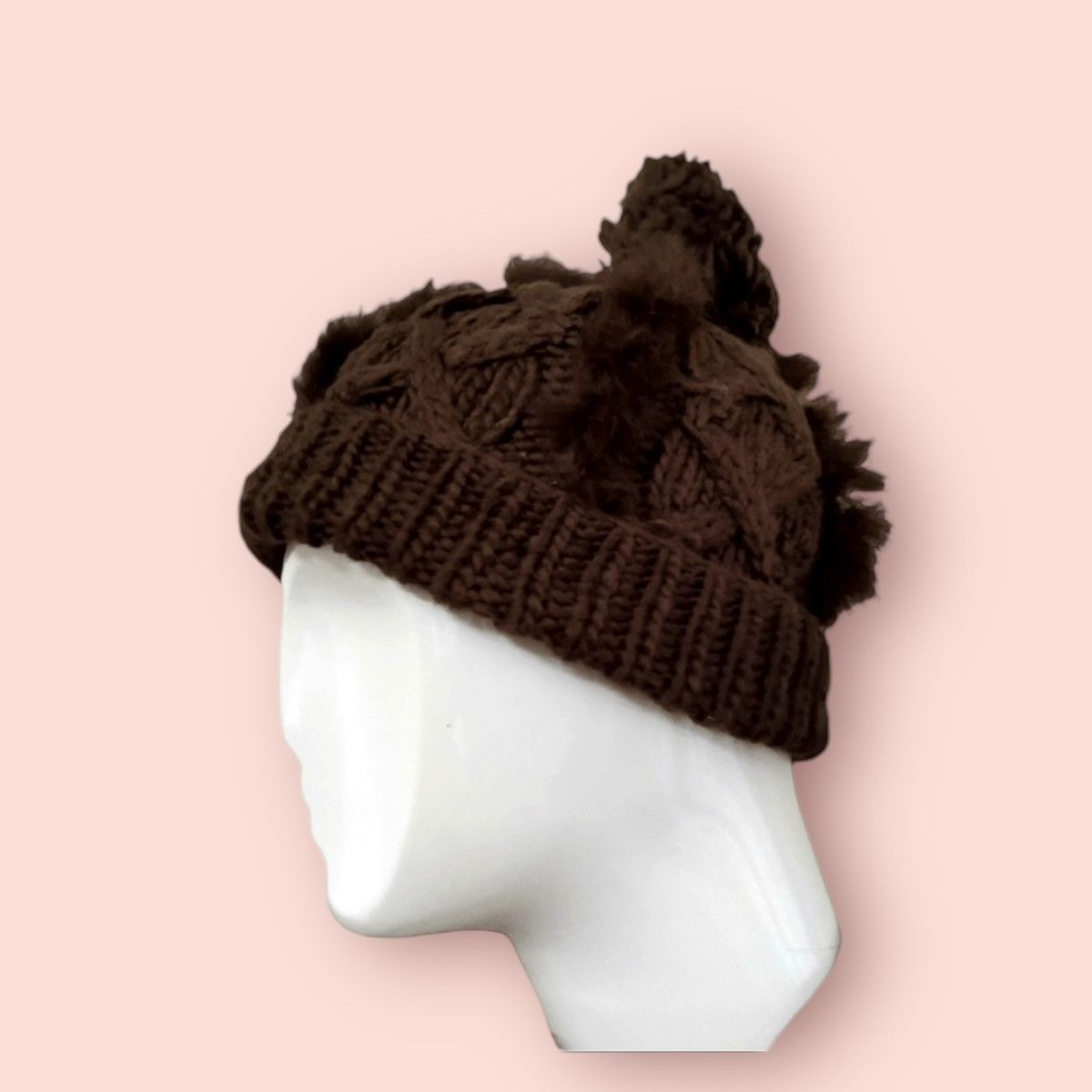 Japanese Brand 🔥RARE🔥 VINTAGE JAPAN STREET FASHION KNITTED BEANIE Size ONE SIZE - 1 Thumbnail