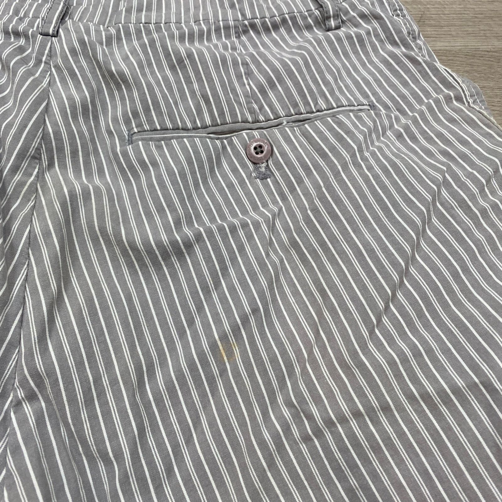 Stussy × Vintage VTG Stussy Pinstripe Chino 11" Shorts Men's 31 Y2K Skater Size US 31 - 12 Thumbnail