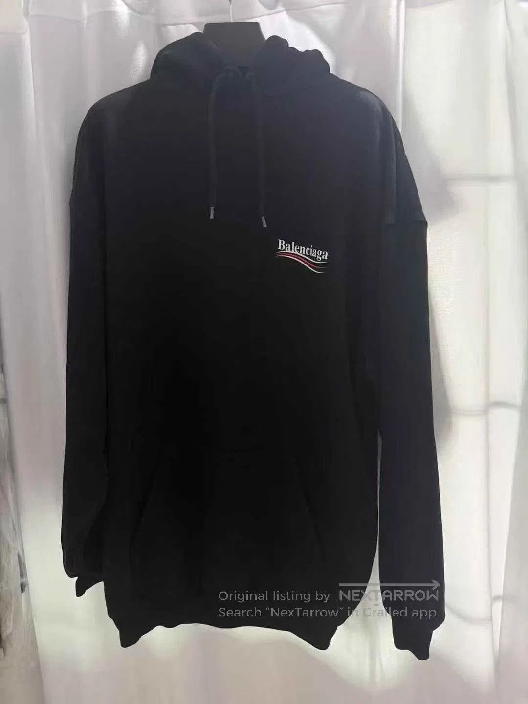 Balenciaga Balenciaga Black Coke Print Hoodie XS. Size XS / US 0-2 / IT 36-38 - 1 Thumbnail