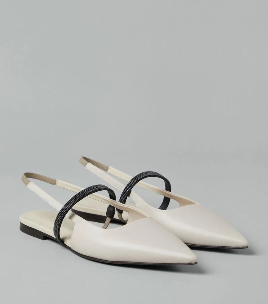 o1w1db10825 Pair Of Ballet Flats in Bright Blue