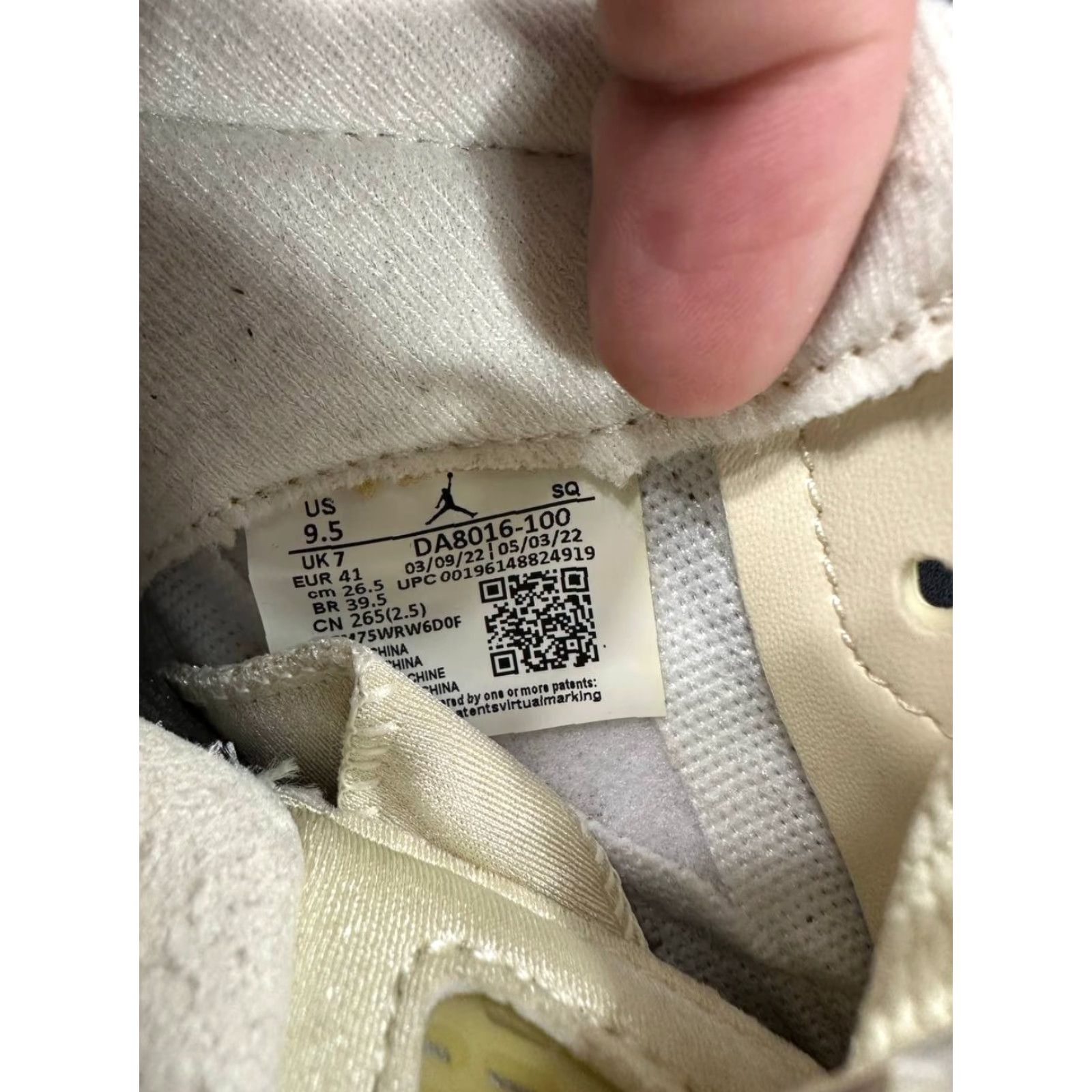 Jordan Brand Nike Air Jordan 5 Retro Low Expression Women 9.5 Ivory Suede Sneaker Size US 10 / IT 40 - 8 Thumbnail