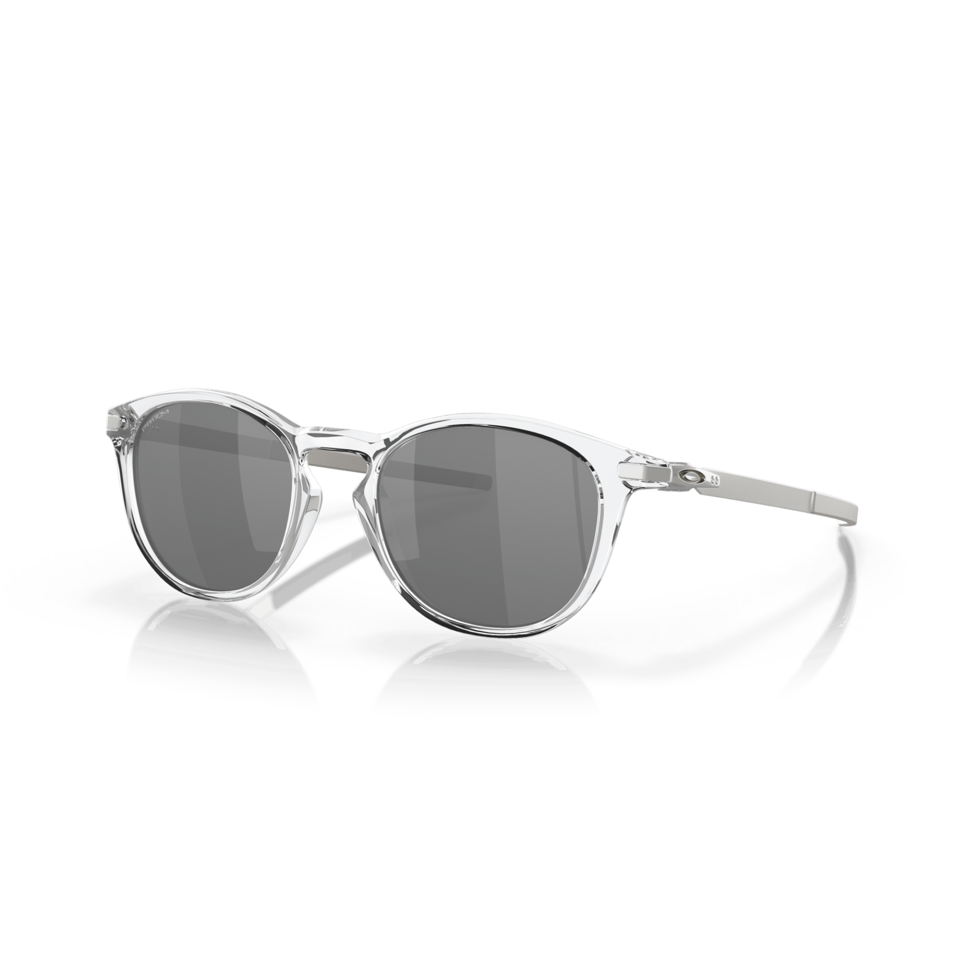 Oakley Pitchman R Polished Clear Injected Mens Sunglasses Size ONE SIZE - 1 Thumbnail