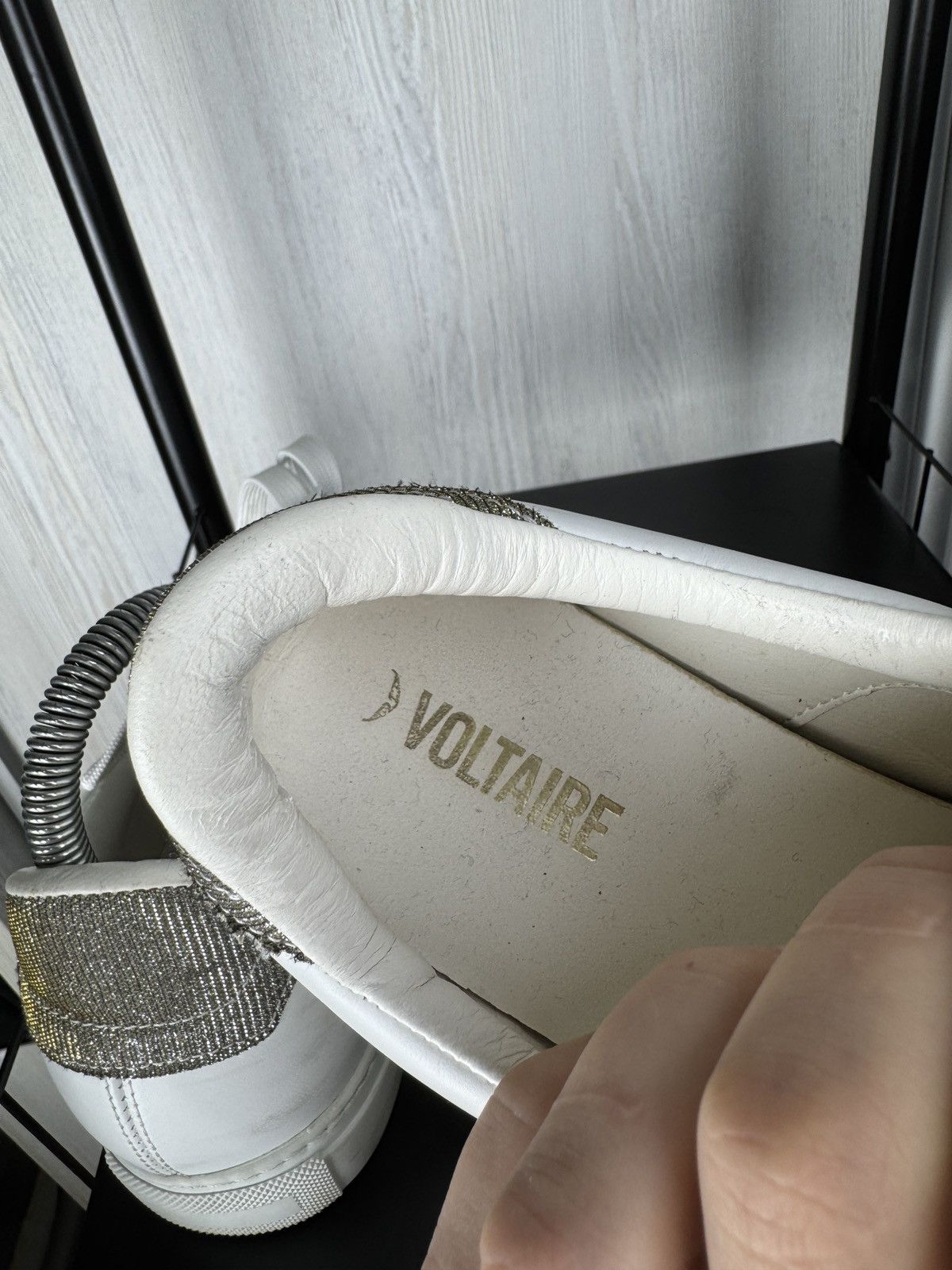 Zadig & Voltaire Zadig & Voltaire ZV 1747 Flash White leather low sneakers 38 Size US 8 / IT 38 - 19 Thumbnail