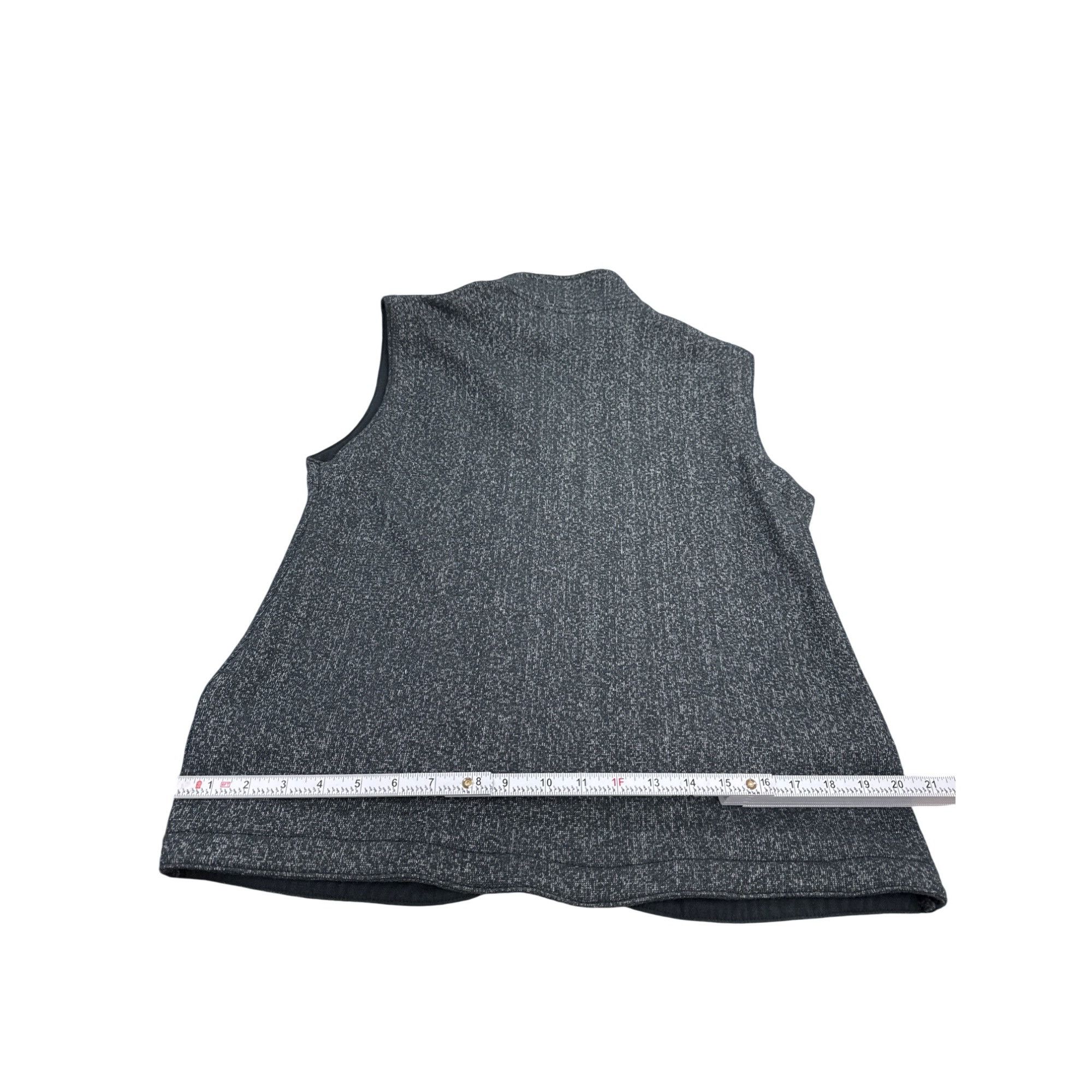 Orvis Orvis Womens Medium Gray Tweed Zip-Up Vest SIze M SKU 7220 Size M / US 6-8 / IT 42-44 - 8 Thumbnail