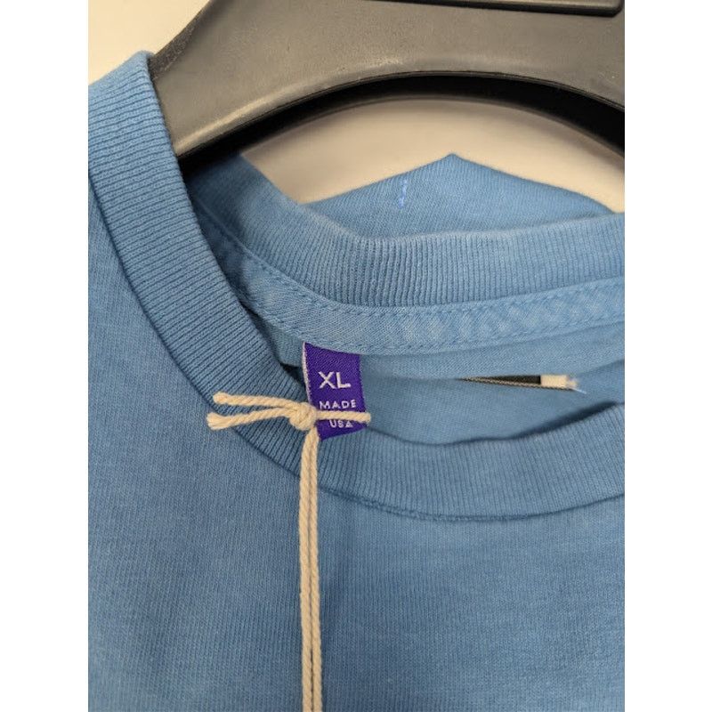 Gallery Dept. o1rshd1 Vintage Logo Painted T-Shirt in Dusty Blue Size US XL / EU 56 / 4 - 20 Thumbnail