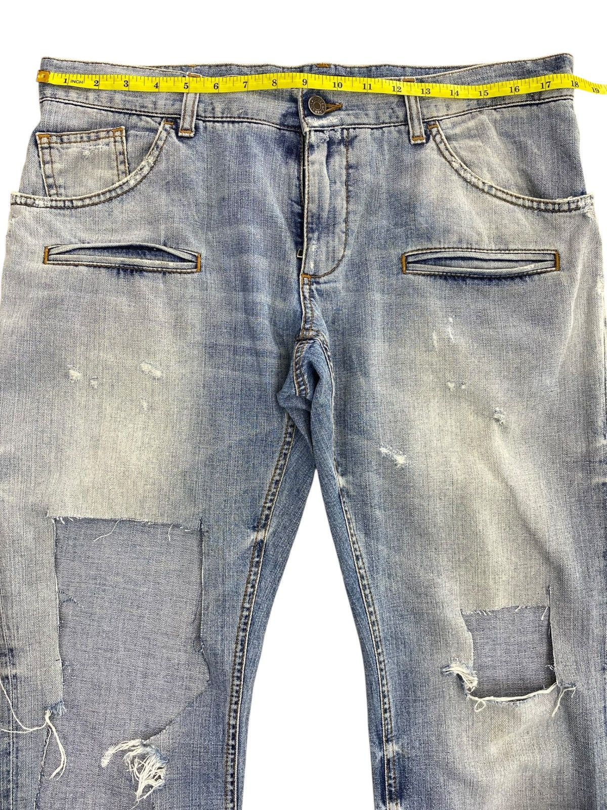 Dolce & Gabbana Dolce & Gabbana Faded Style Ripped Jeans Size US 36 / EU 52 - 9 Thumbnail