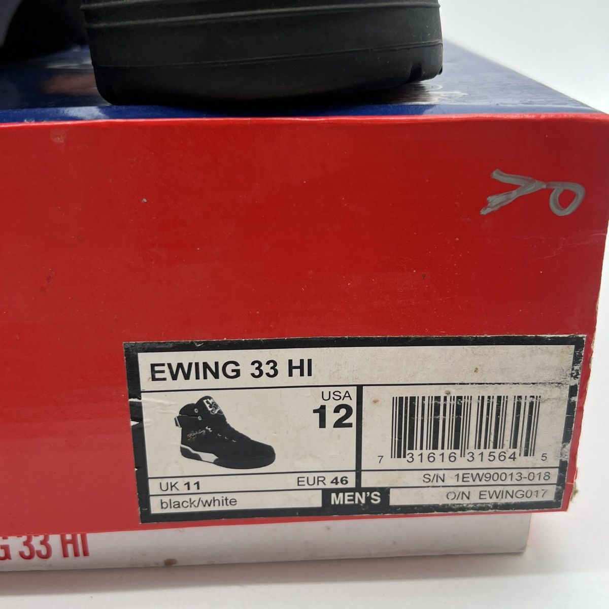 Ewing Athletics 33 high black Size US 12 / EU 45 - 6 Thumbnail