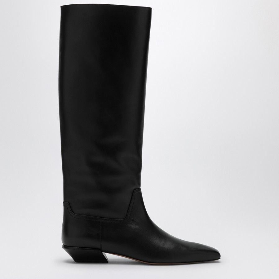 Paris Texas o1d2blof0924 Leather Boots in Black Size US 8 / IT 38 - 1 Thumbnail