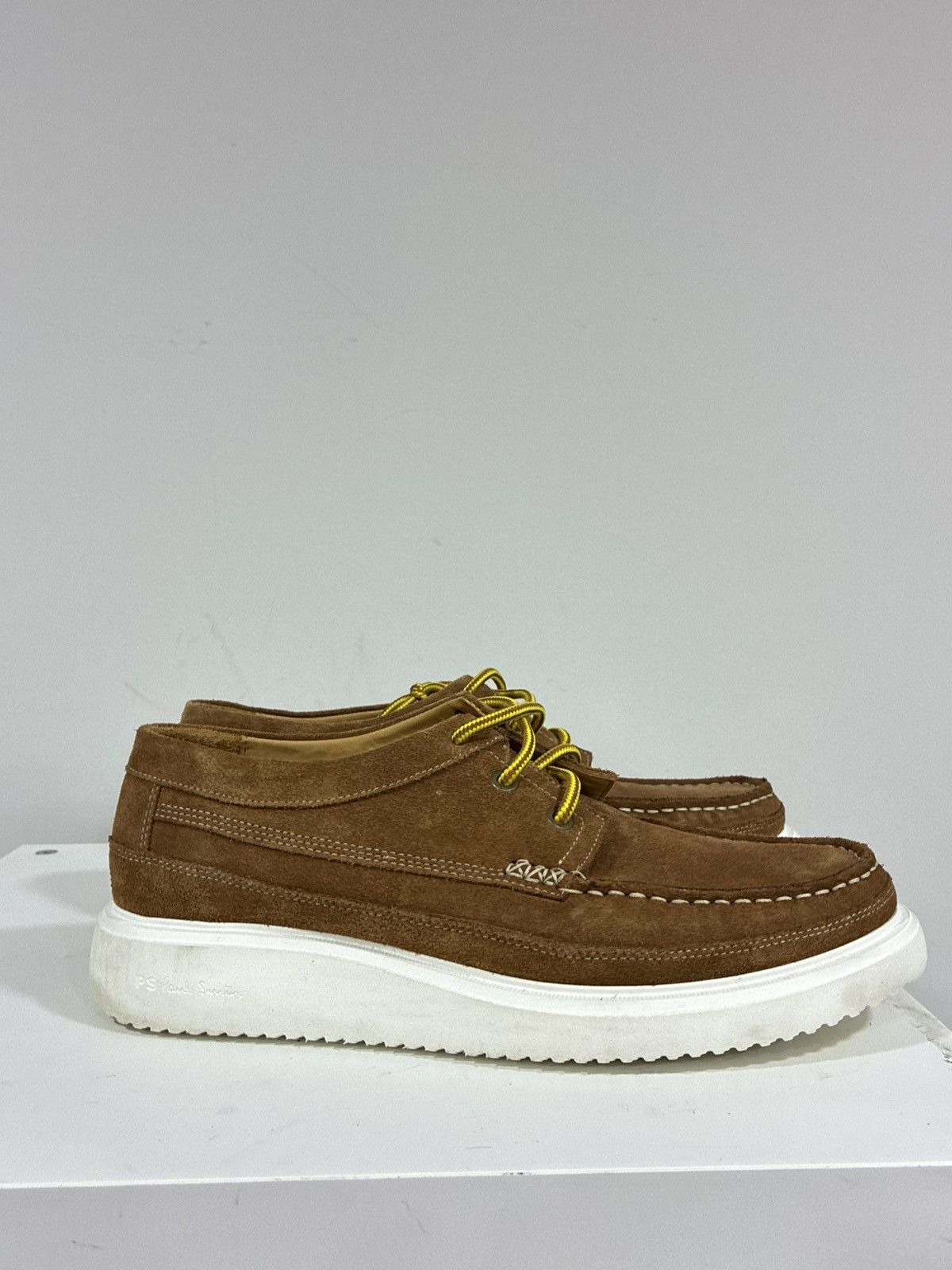 Paul Smith Suede Leather shoe derby EU 41 USA 8 UK 7 Size US 8 / EU 41 - 3 Thumbnail