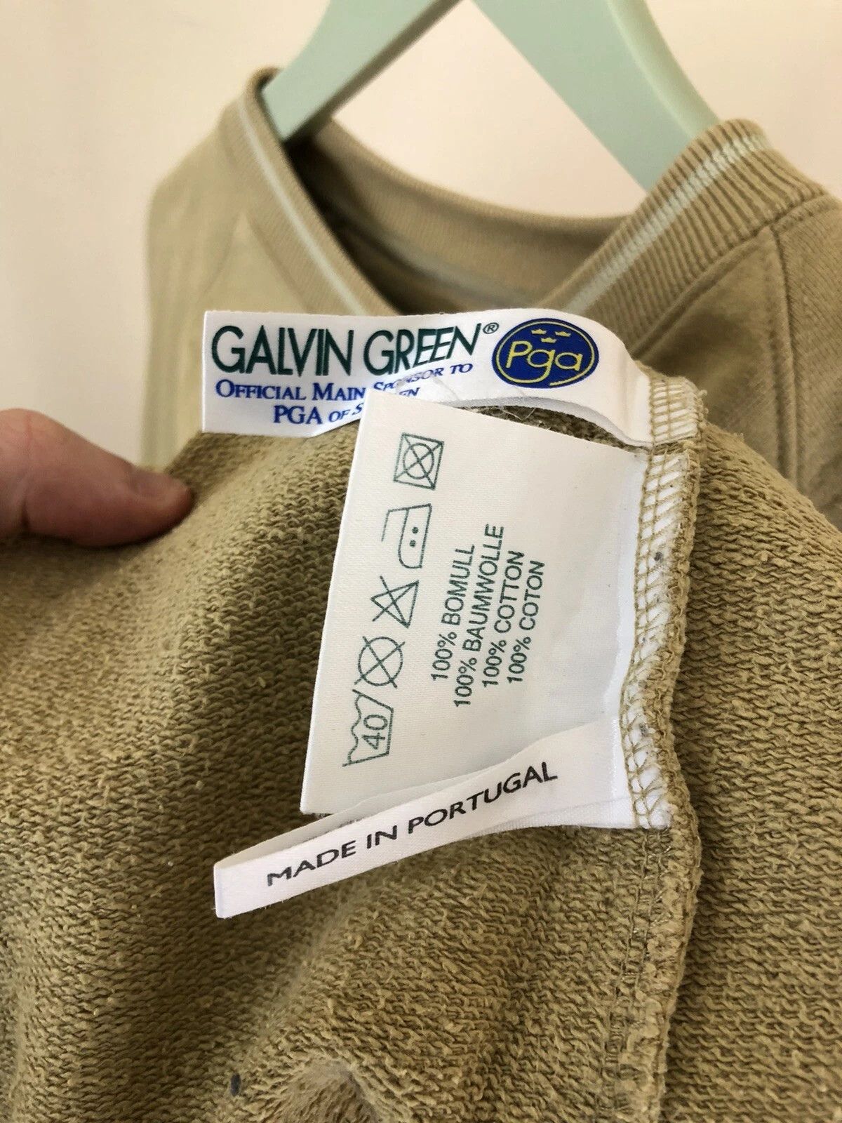 Galvin Green Galvin Green Embroidered Logo Sweatshirt Mens Size XL Size US XL / EU 56 / 4 - 6 Thumbnail