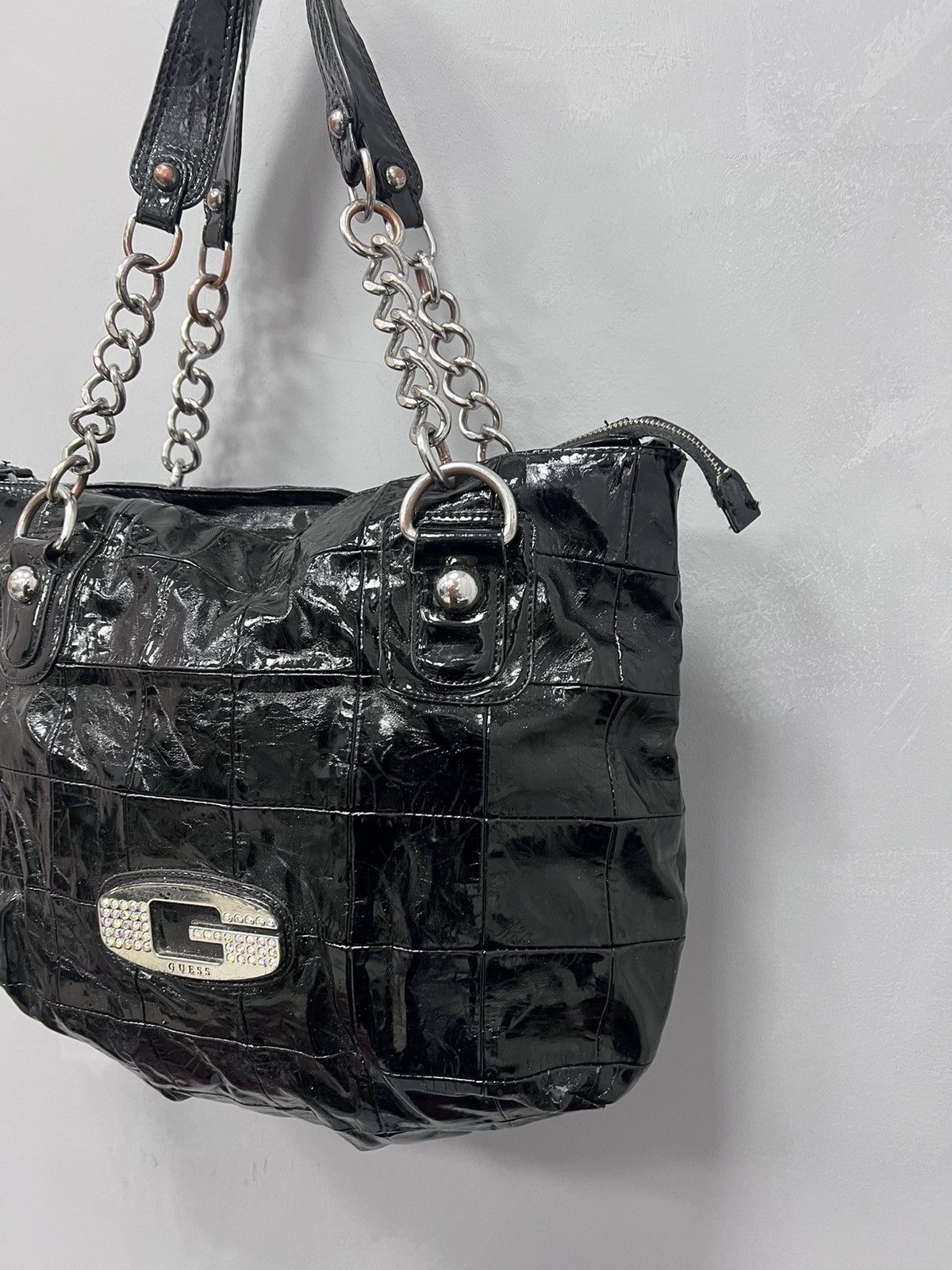 Guess × Vintage Y2K Guess Vintage AVANT GARDE Y2K Hand Shoulder Bag Size ONE SIZE - 6 Thumbnail