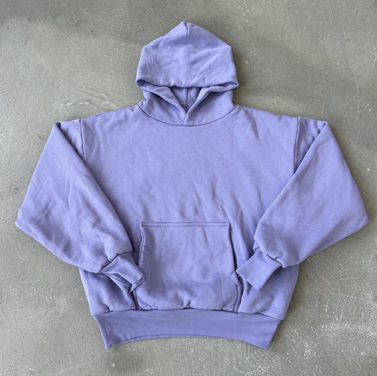 Kanye West Kanye West 2020 Vision Purple Double Layer Hoodie | Grailed