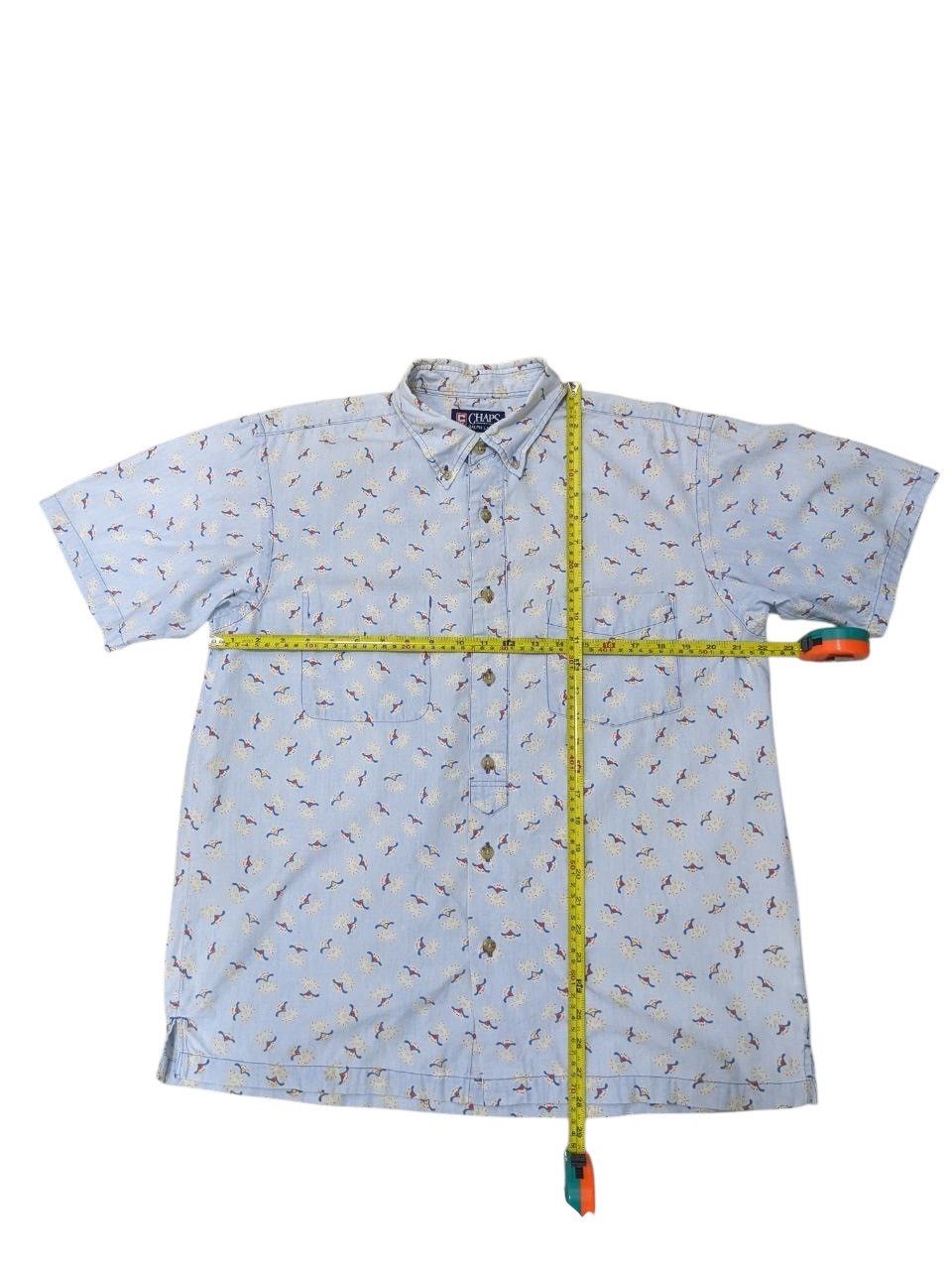 Chaps Ralph Lauren MONOGRAM CHAPS RALPH LAUREN INSIDE OUT POCKET BUTTON UP Size US M / EU 48-50 / 2 - 3 Thumbnail