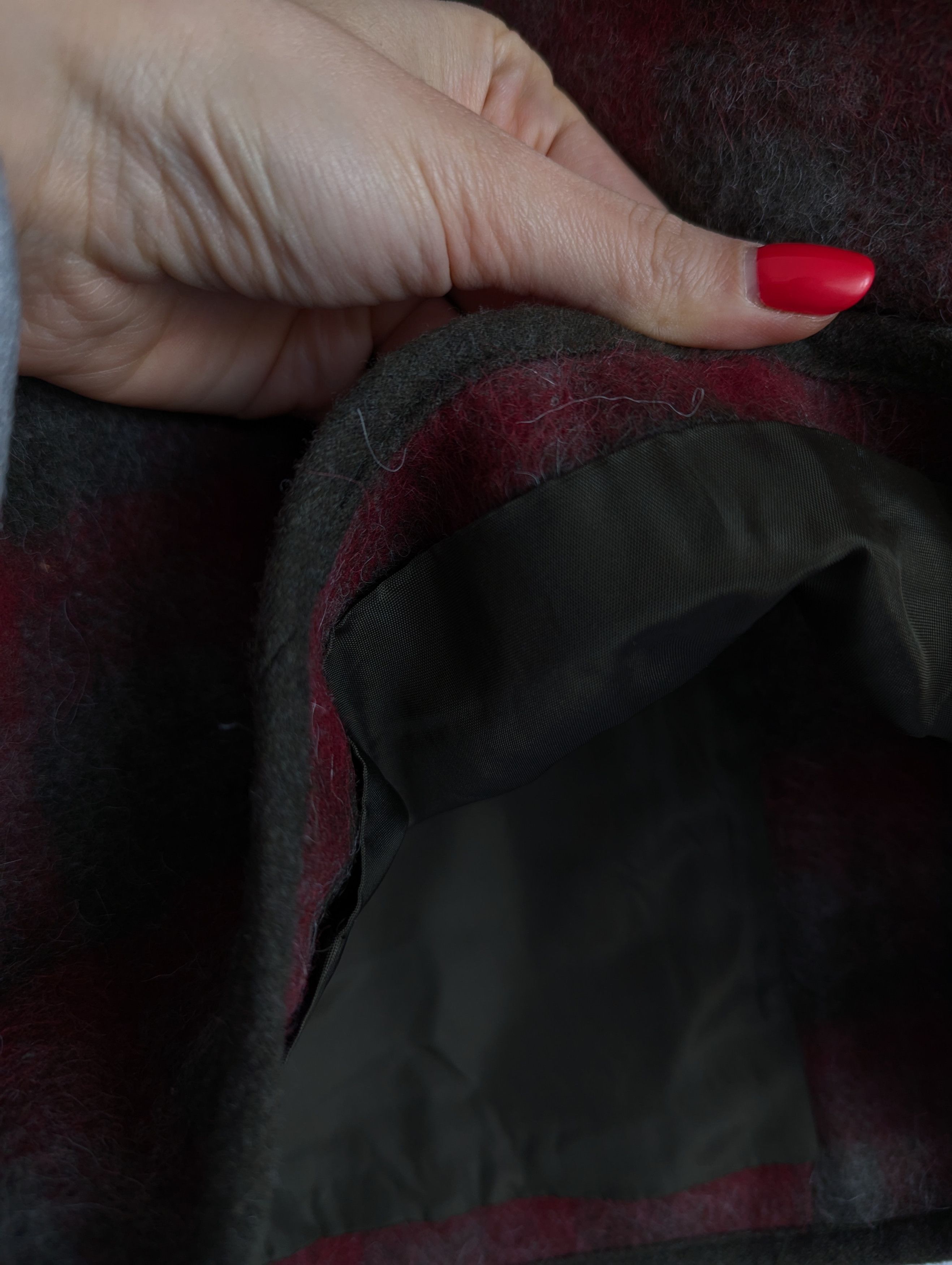 Vintage Wenger Austrian Loden Wool Jacket Vintage Tartan Red Green Size L / US 10 / IT 46 - 7 Thumbnail
