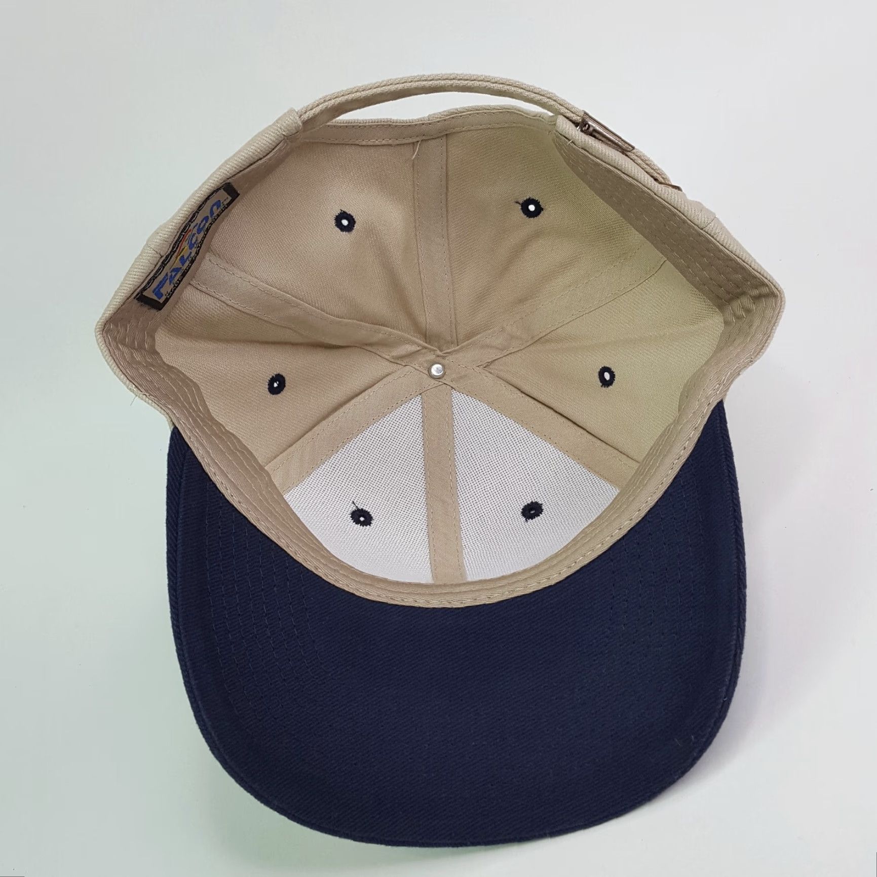 Vintage VINTAGE Falcon Baseball Cap Hat Adjustable Beige Twill Trucker 90s Blue Men Estou Size ONE SIZE - 6 Thumbnail