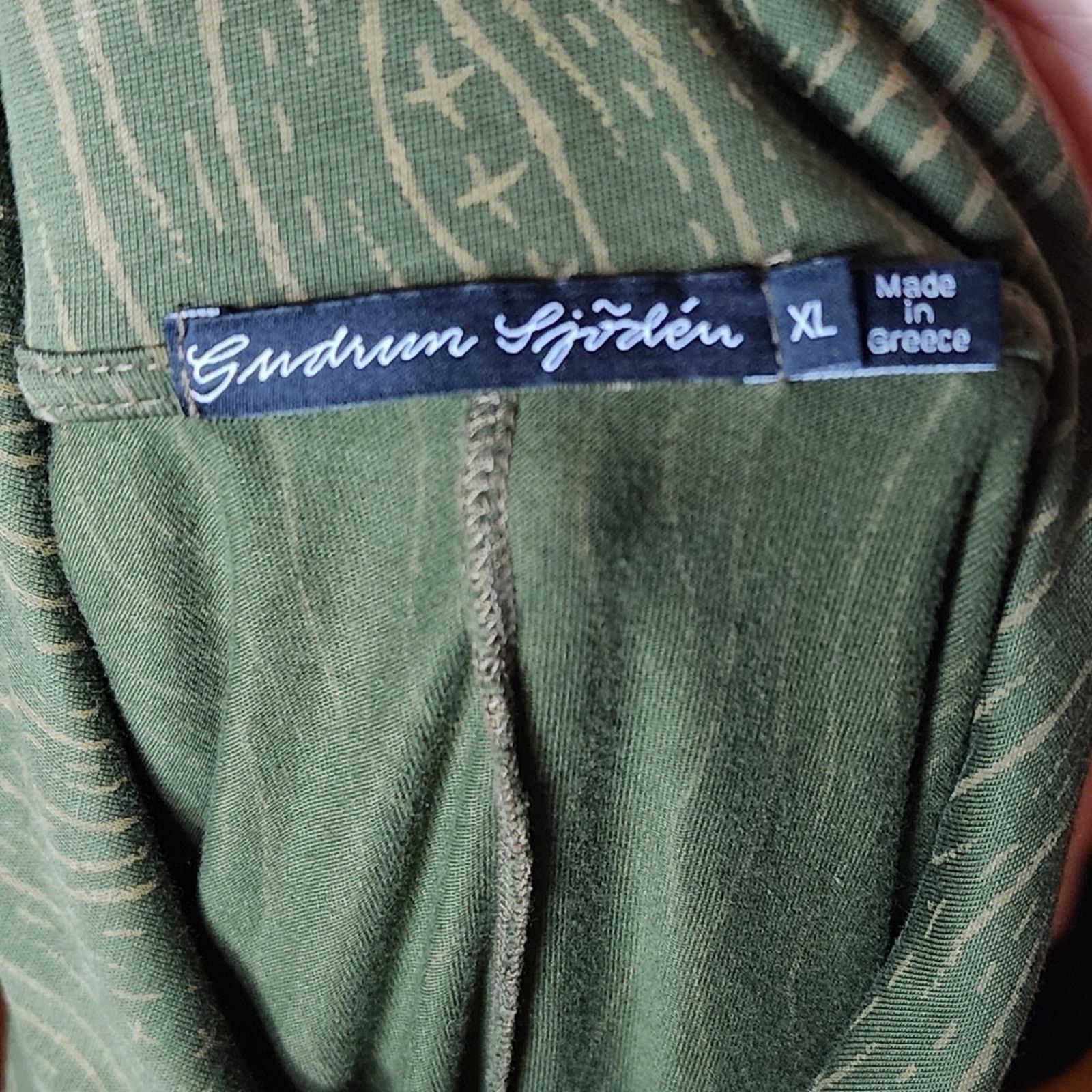 Gudrun Sjoden NWOT Gudrun Sjoden Green Collared Shirt Dress XL Size XL / US 12-14 / IT 48-50 - 4 Thumbnail
