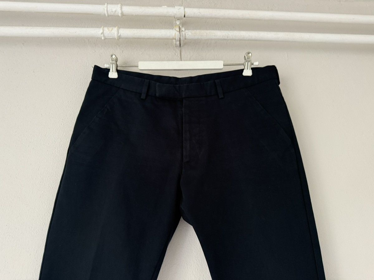 Dior Dior Homme Navy Cotton Trousers Size US 32 / EU 48 - 2 Thumbnail