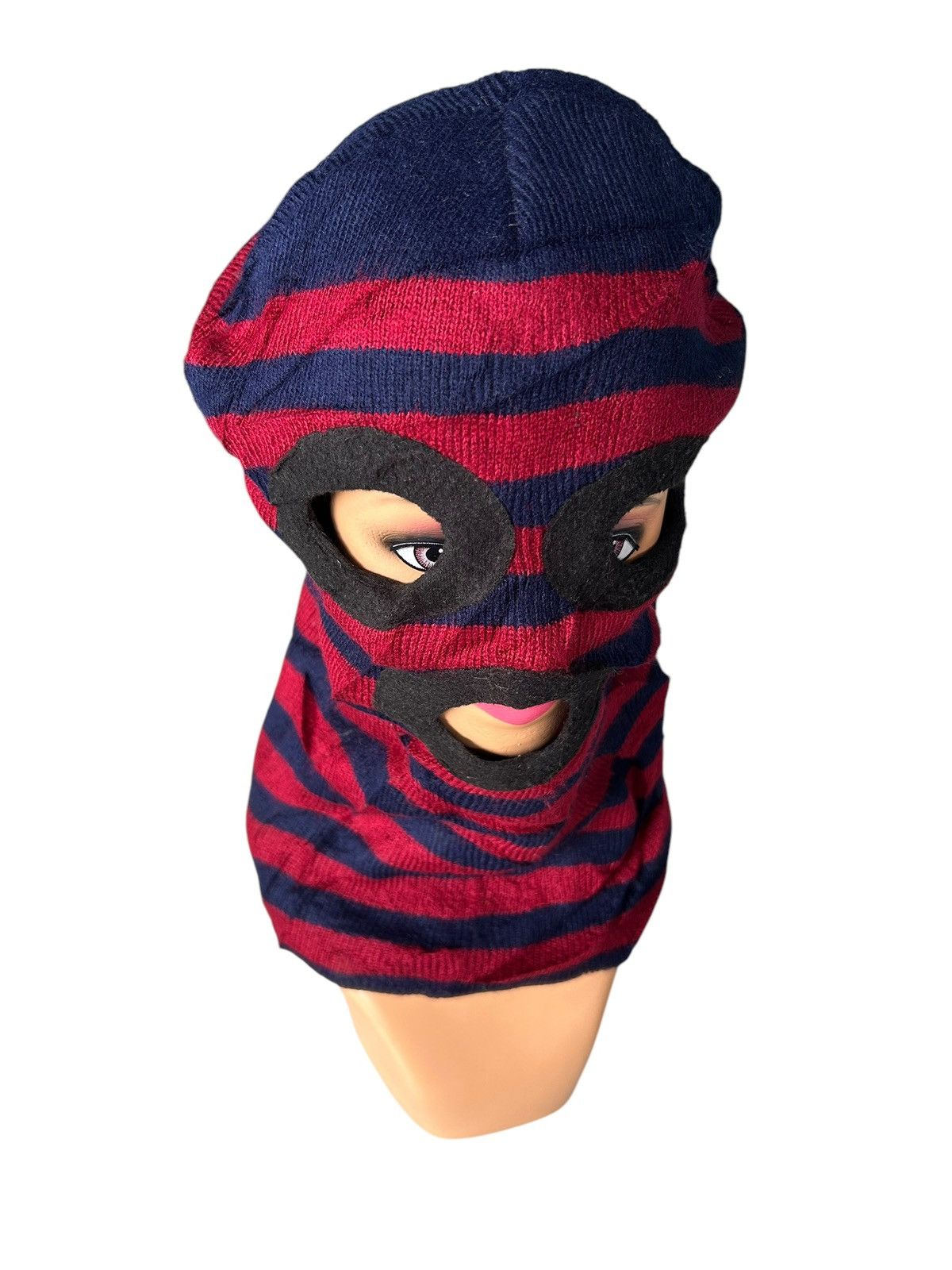 Japanese Brand × Kapital × Vintage Balaclava Masked Stripe Japanese Style Size ONE SIZE - 5 Thumbnail