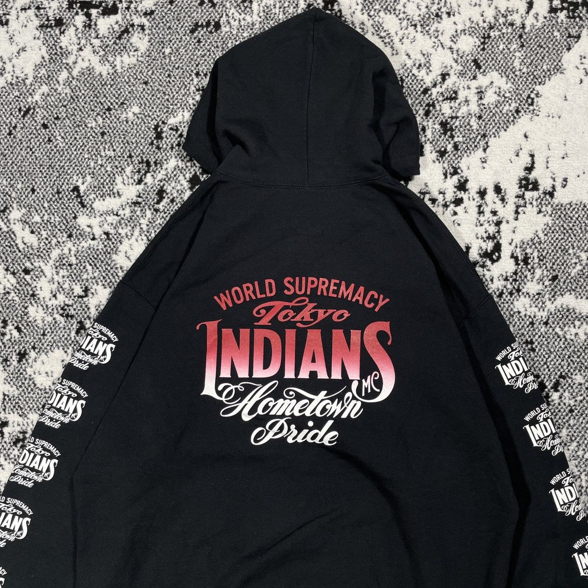Japanese Brand × Vintage TOKYO INDIANS * HOMETOWN PRIDE * HOODIE Size US L / EU 52-54 / 3 - 2 Thumbnail