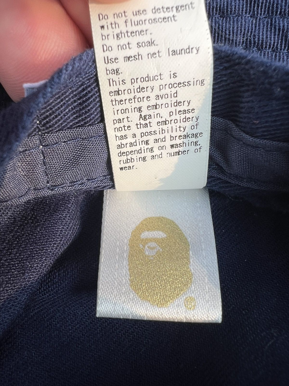 Bape BAPE Pirate Navy Bucket Hat Size ONE SIZE - 8 Thumbnail