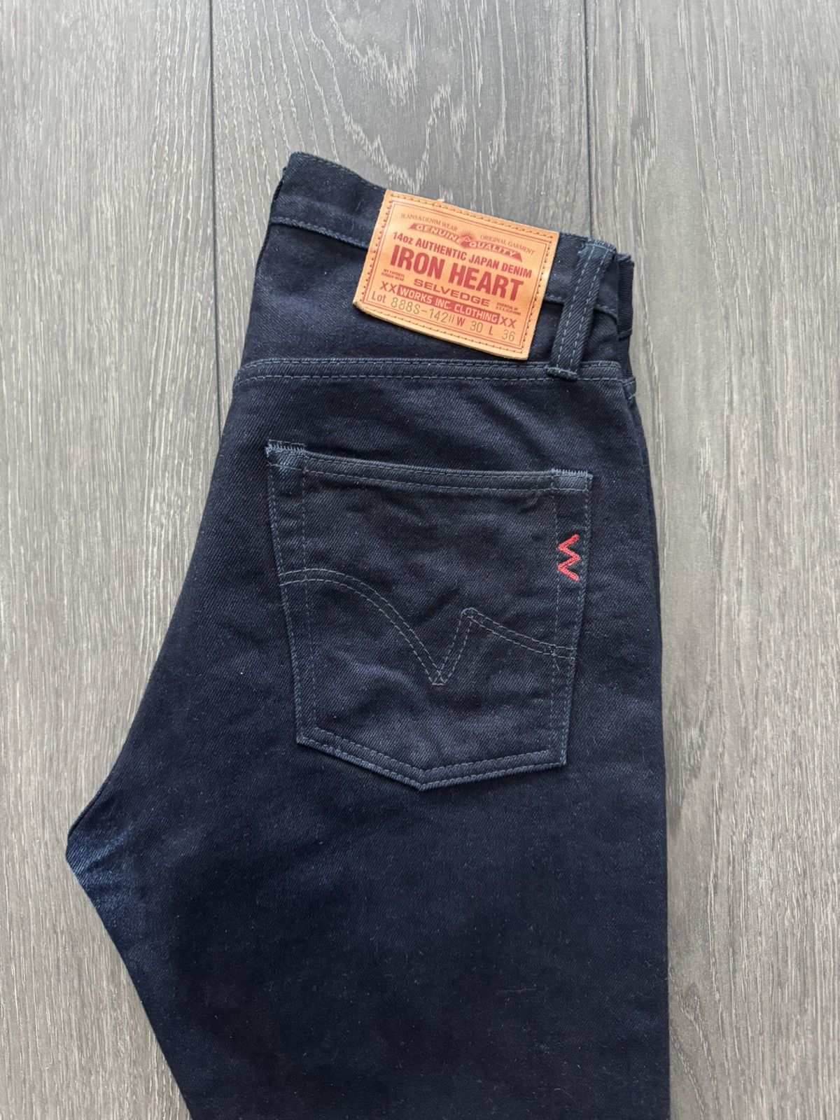 Iron Heart Dark Navy Iron Heart Denim Size US 30 / EU 46 - 1 Thumbnail