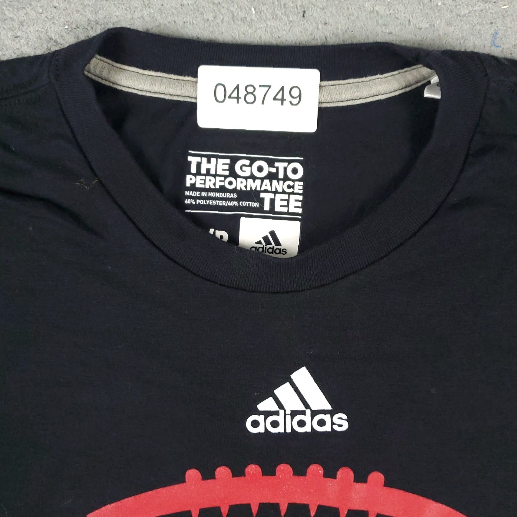 Adidas Adidas T Shirt Mens Small Black Logo Casual Short Sleeve Adult Size US S / EU 44-46 / 1 - 3 Thumbnail