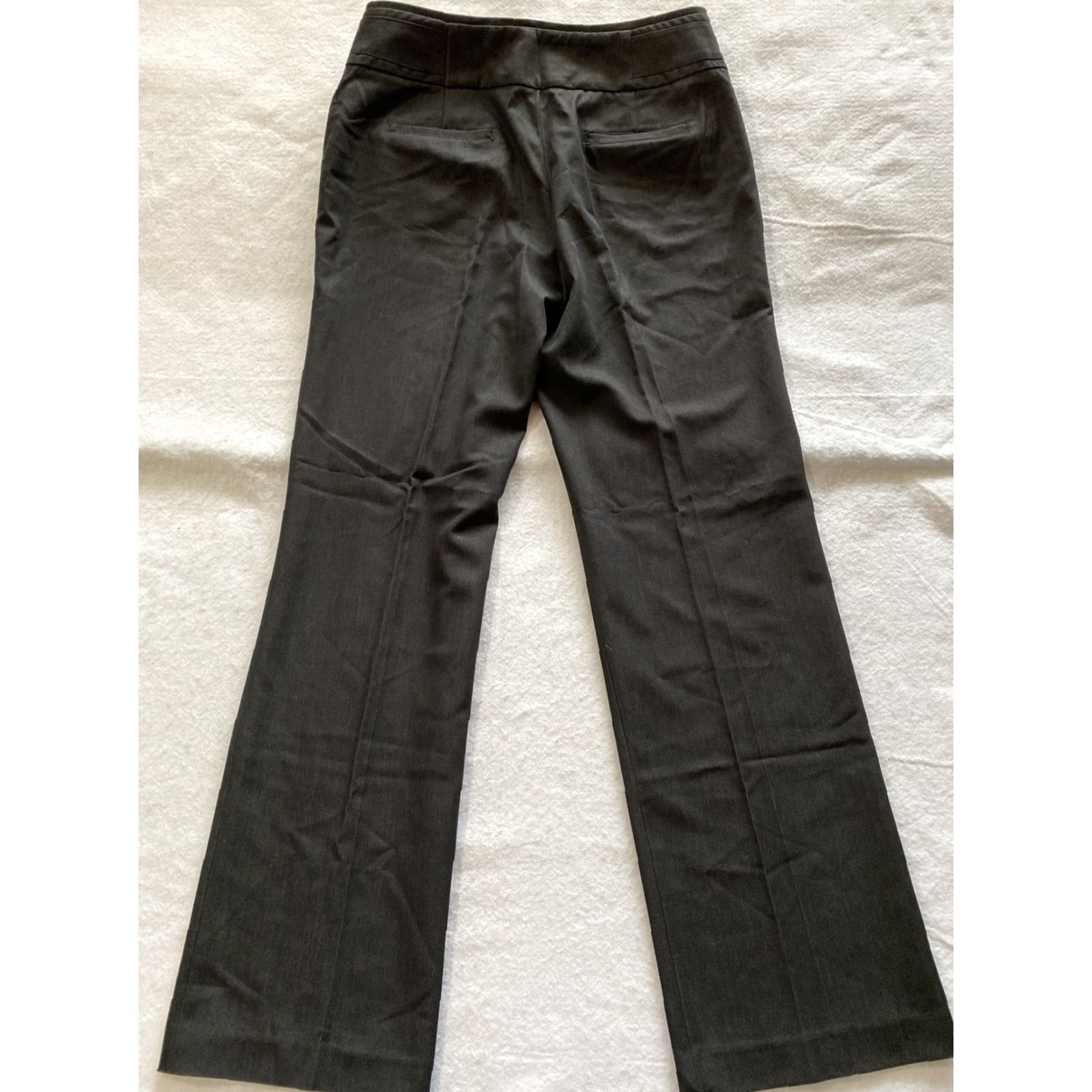 Vintage Sharagano Dress Pants Women Very Dark Gray 8 Pant/ 17-25 Inseam 32 FullLength Regular Rise High Work Outfit Size 30" / US 8 / IT 44 - 8 Thumbnail