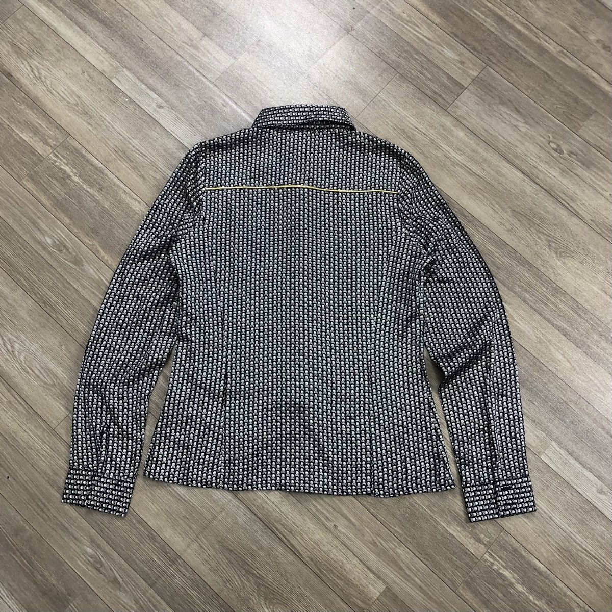 If Six Was Nine × Japanese Brand × Seditionaries 2000s Anap Skulls Full Print Lgb Gothic Goa Style Button Up Size US L / EU 52-54 / 3 - 15 Thumbnail