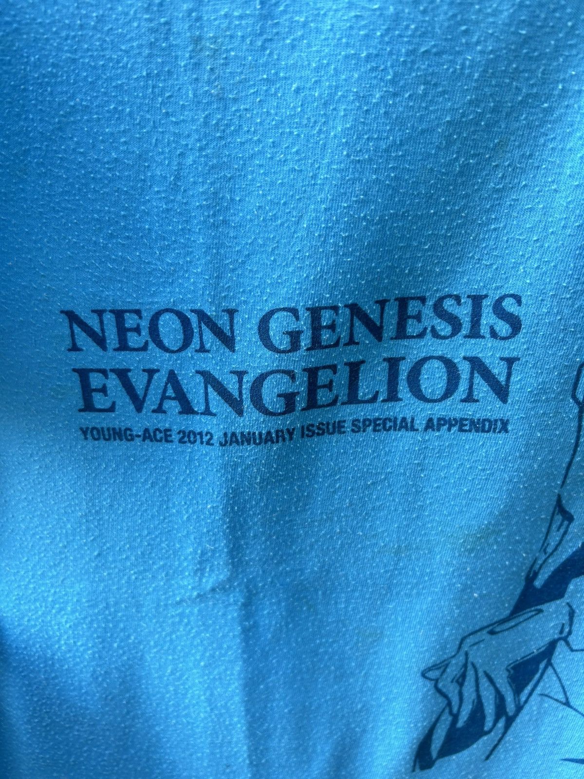 Anime × Japanese Brand × Vintage EVANGELION Young Ace Special issue T shirt Very Rare 🔥 Size US S / EU 44-46 / 1 - 6 Thumbnail