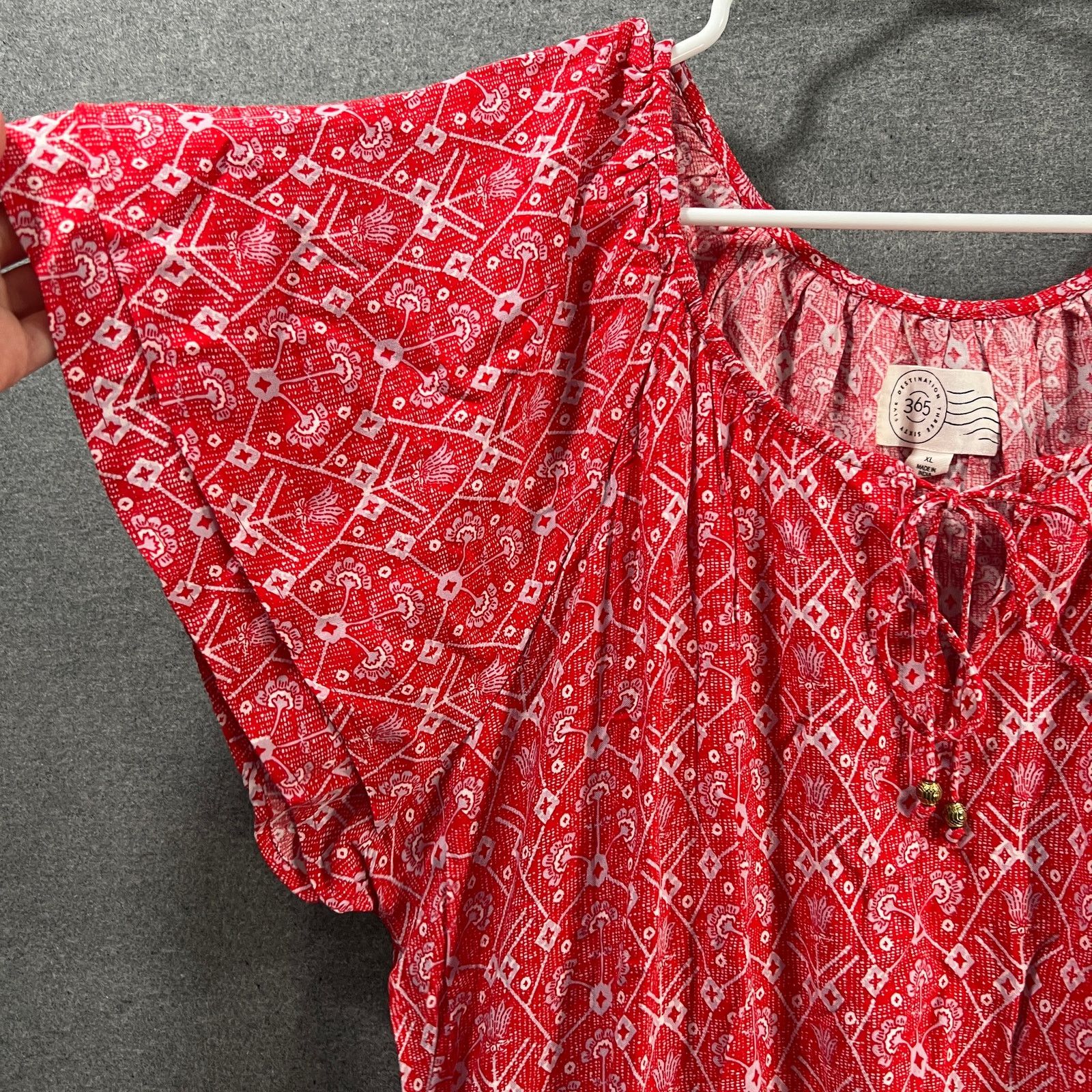 Other Destination 365 Printed Short-Sleeve Midi Dress Size XL / US 12-14 / IT 48-50 - 11 Thumbnail