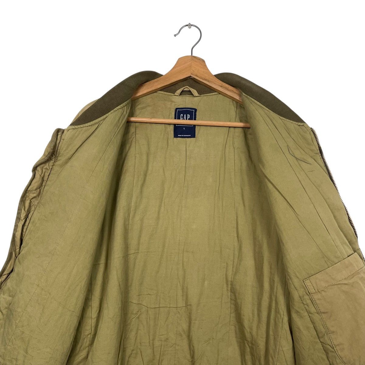 Gap GAP Army Stlye Bomber Jacket Size L Size US L / EU 52-54 / 3 - 12 Thumbnail