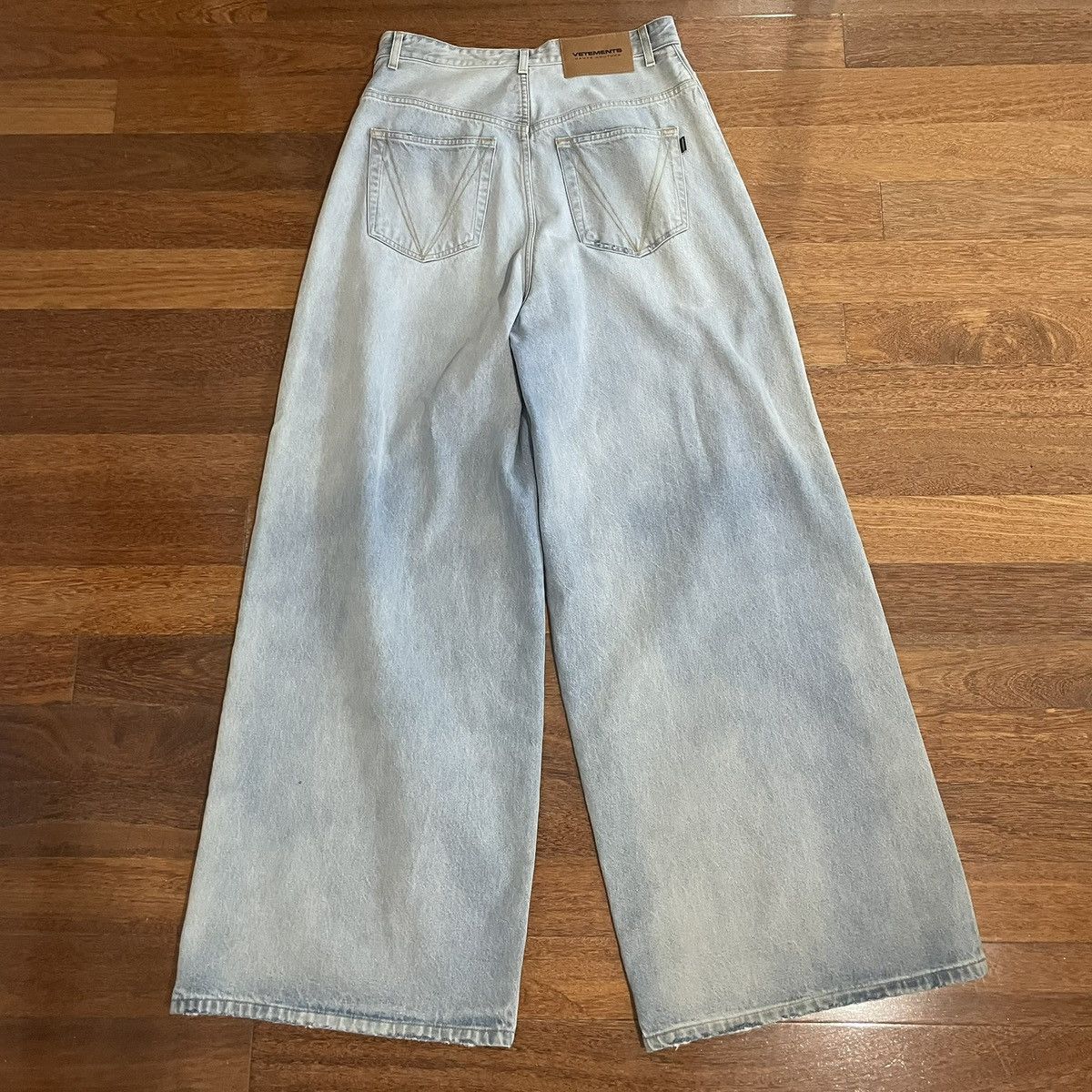 Vetements Vetements Blue Baggy Denim Size US 32 / EU 48 - 3 Thumbnail