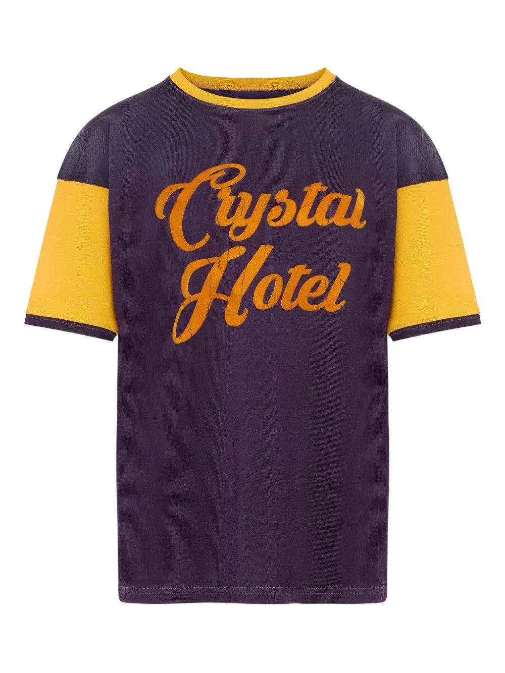 Maison Margiela o1w1db10526 Slogan-print T-Shirt in Purple Size US M / EU 48-50 / 2 - 1 Thumbnail