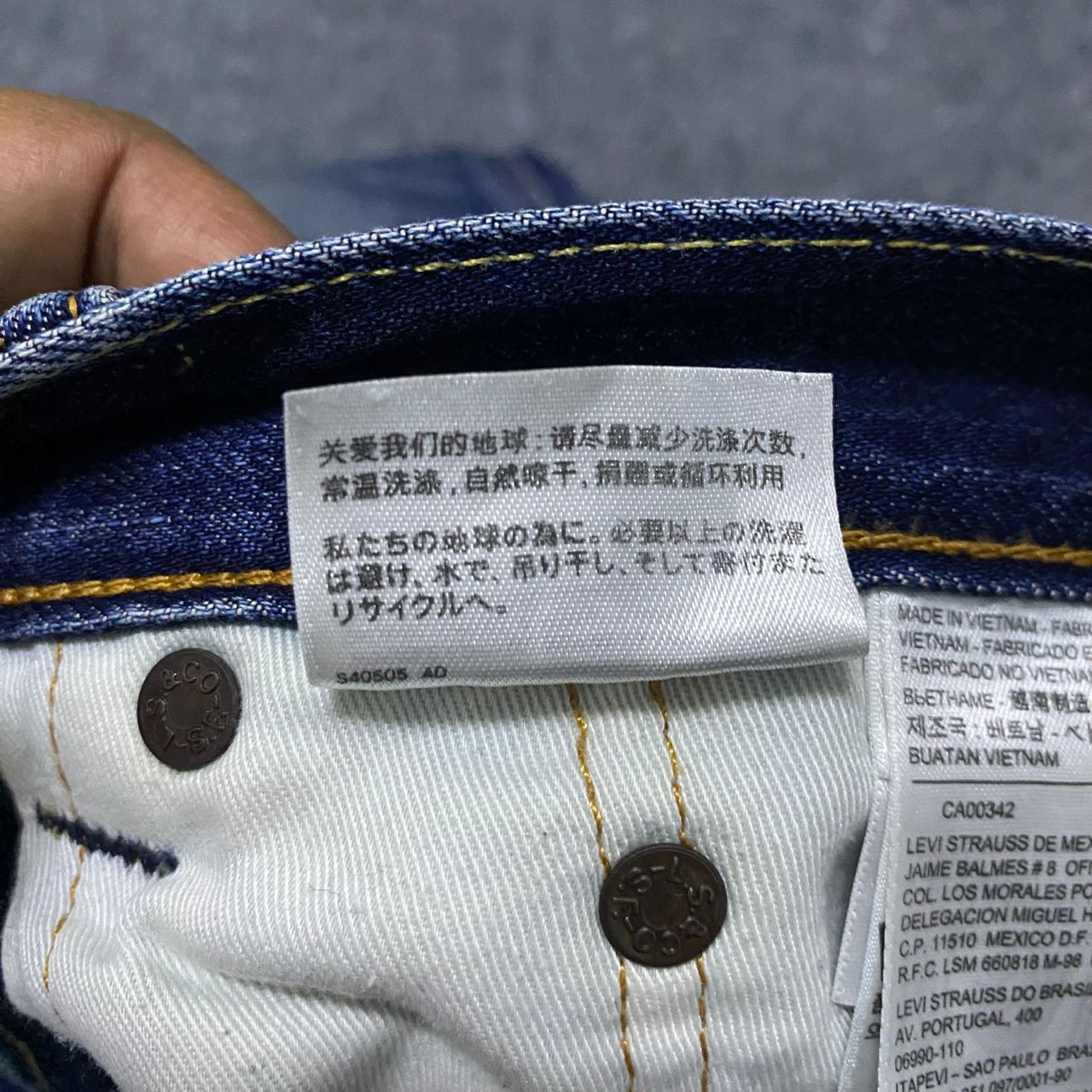 If Six Was Nine 💥Best Offer💥Vintage Levis 502 Distressed Denim Size US 36 / EU 52 - 17 Thumbnail