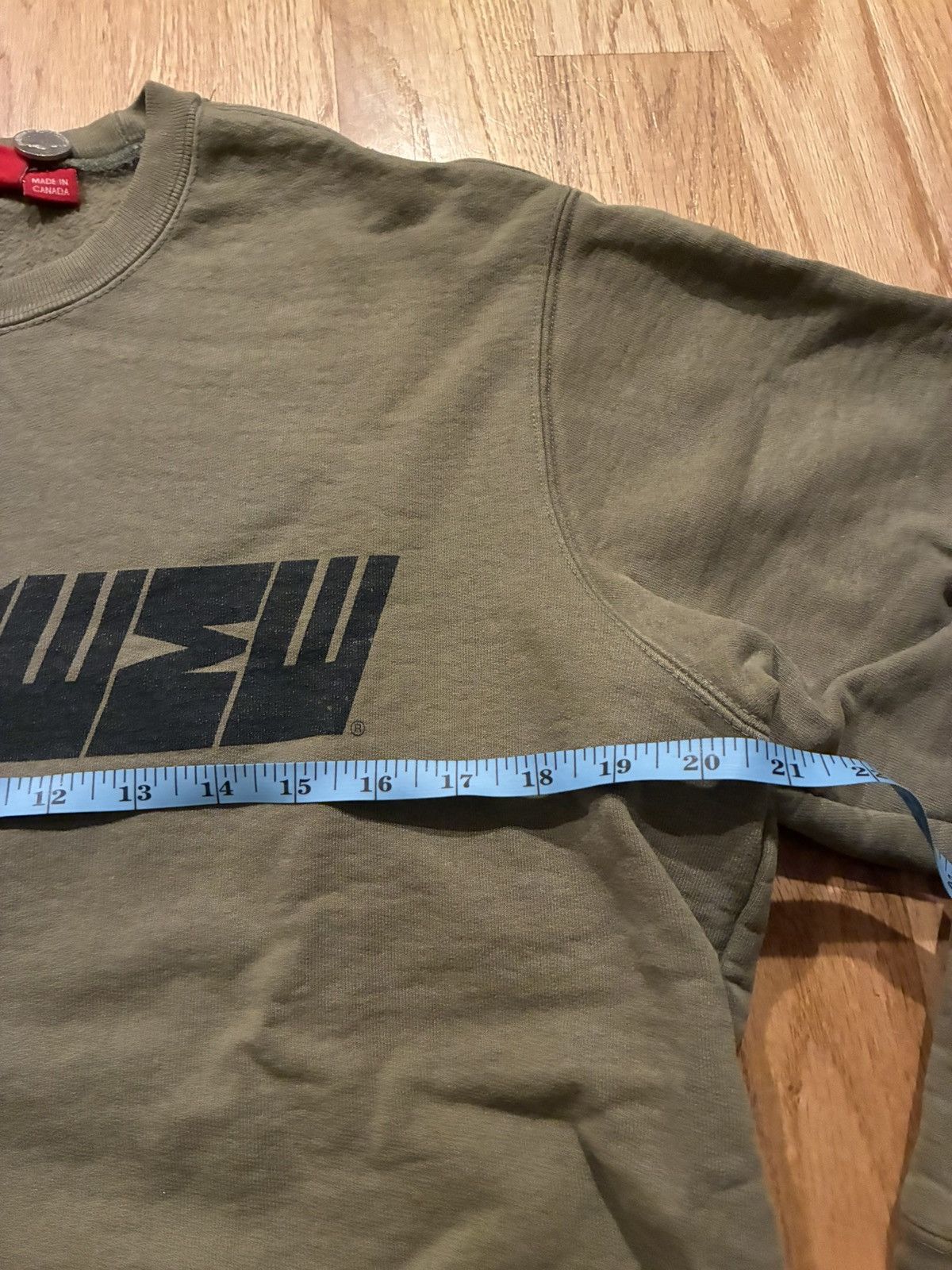 Supreme Supreme FW2019 "Breed" Olive Green Crewneck Size US M / EU 48-50 / 2 - 6 Thumbnail