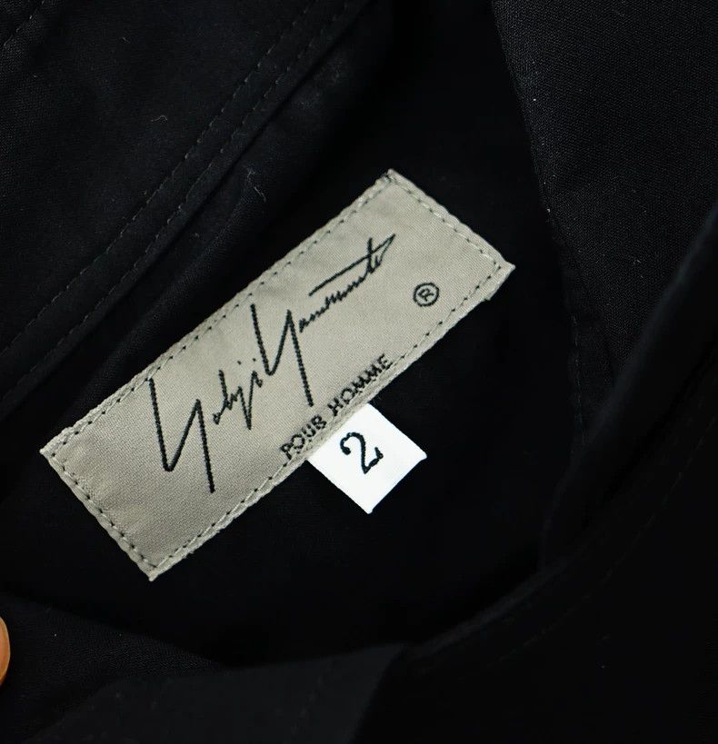 Yohji Yamamoto yohji yamamoto High Neck Short Sleeve Shirt 2503-Nextarrow Size US M / EU 48-50 / 2 - 8 Thumbnail