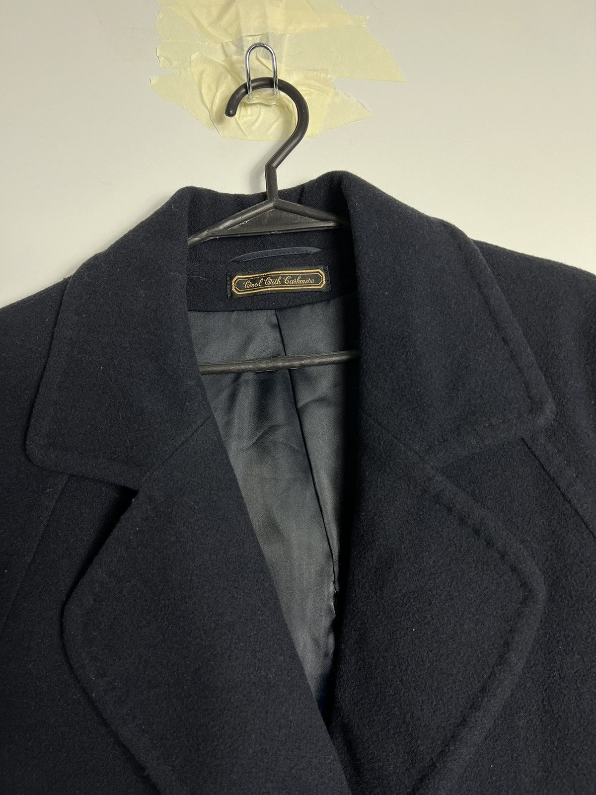 Vintage Double-Breasted Coat Marks & Spencer wool / cashmere vintage Size XL / US 12-14 / IT 48-50 - 3 Thumbnail