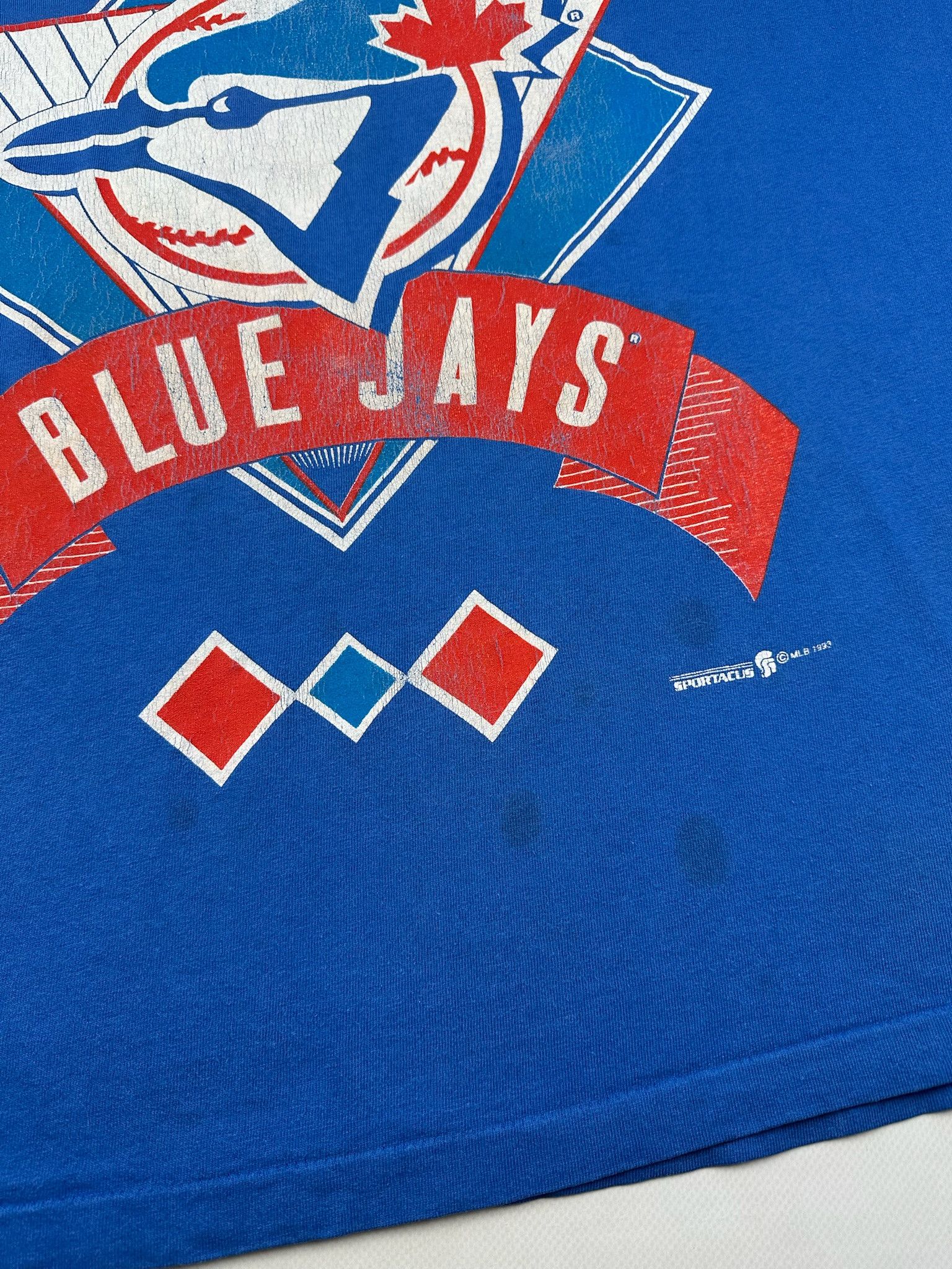 MLB Vintage 1993 Toronto Blue Jays MLB T-shirt Size US XL / EU 56 / 4 - 5 Thumbnail